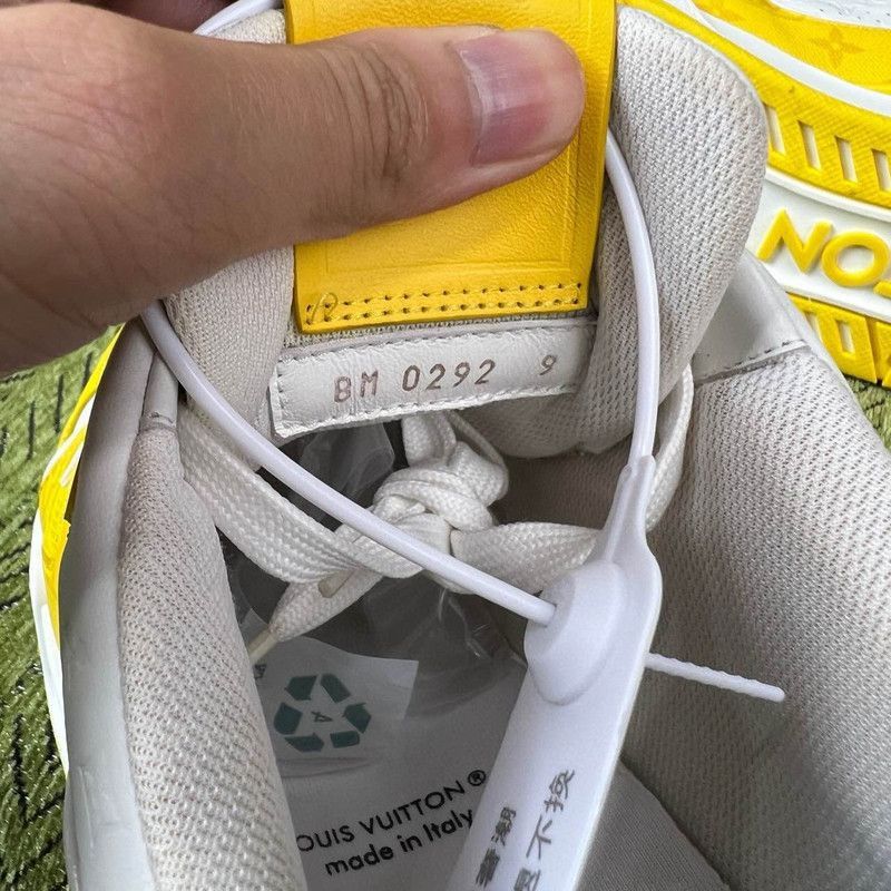 Louis Vuitton Louis Vuitton Fashion Low-Top Sneakers in White Yellow -250 Size US 9.5 / EU 42-43 - 5 Thumbnail