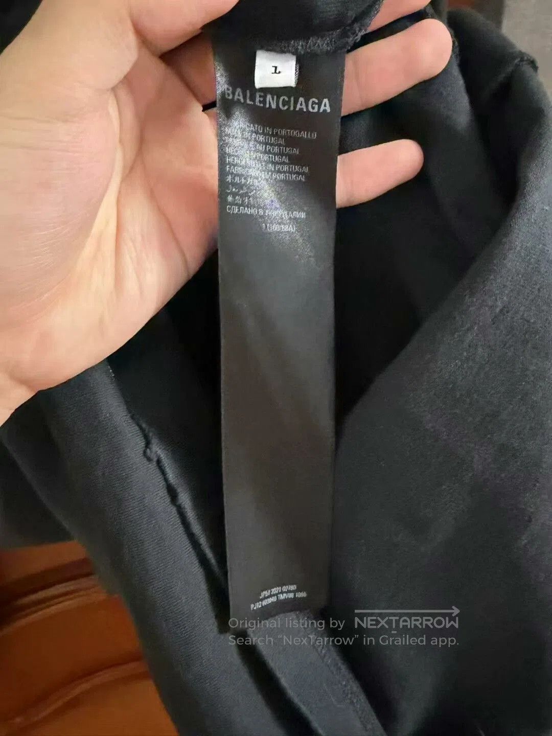 Balenciaga balenciaga flame hole long sleeve sweatshirt. Size US XL / EU 56 / 4 - 4 Thumbnail