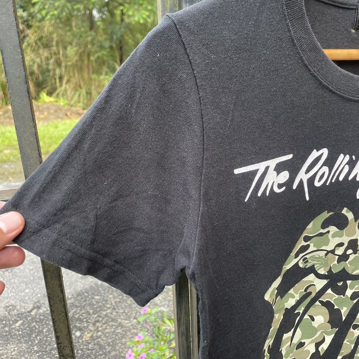Band Tees × The Rolling Stones × Vintage 🔥2018 The Rolling Stones OG Logo Camo Promo Tee Size US XS / EU 42 / 0 - 6 Thumbnail