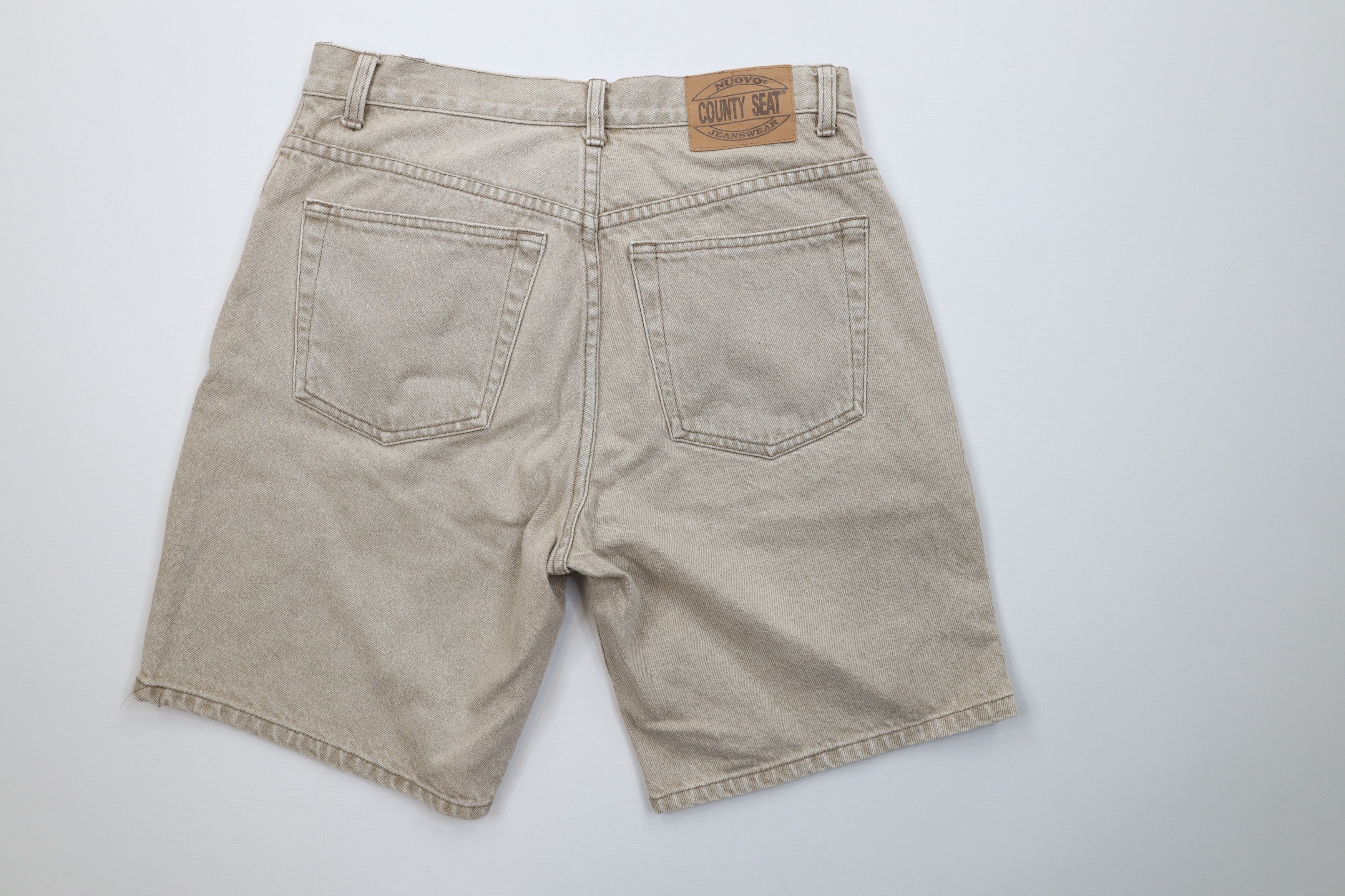 Vintage Vintage 90s Streetwear Above Knee Denim Jean Shorts Cotton Size US 30 / EU 46 - 7 Thumbnail
