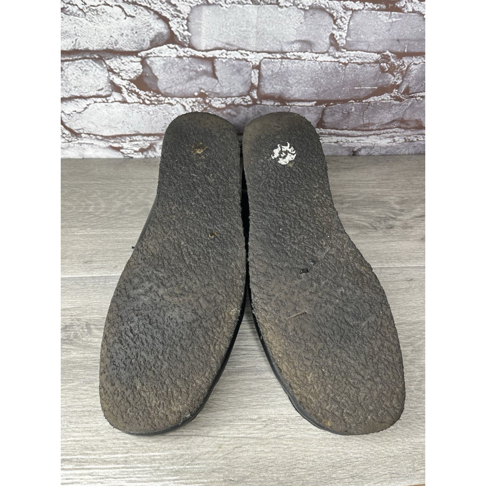 Clarks Clarks Wallabees Black Leather Moccasins Chukka Boots Shoes Size US 11 / EU 44 - 22 Thumbnail
