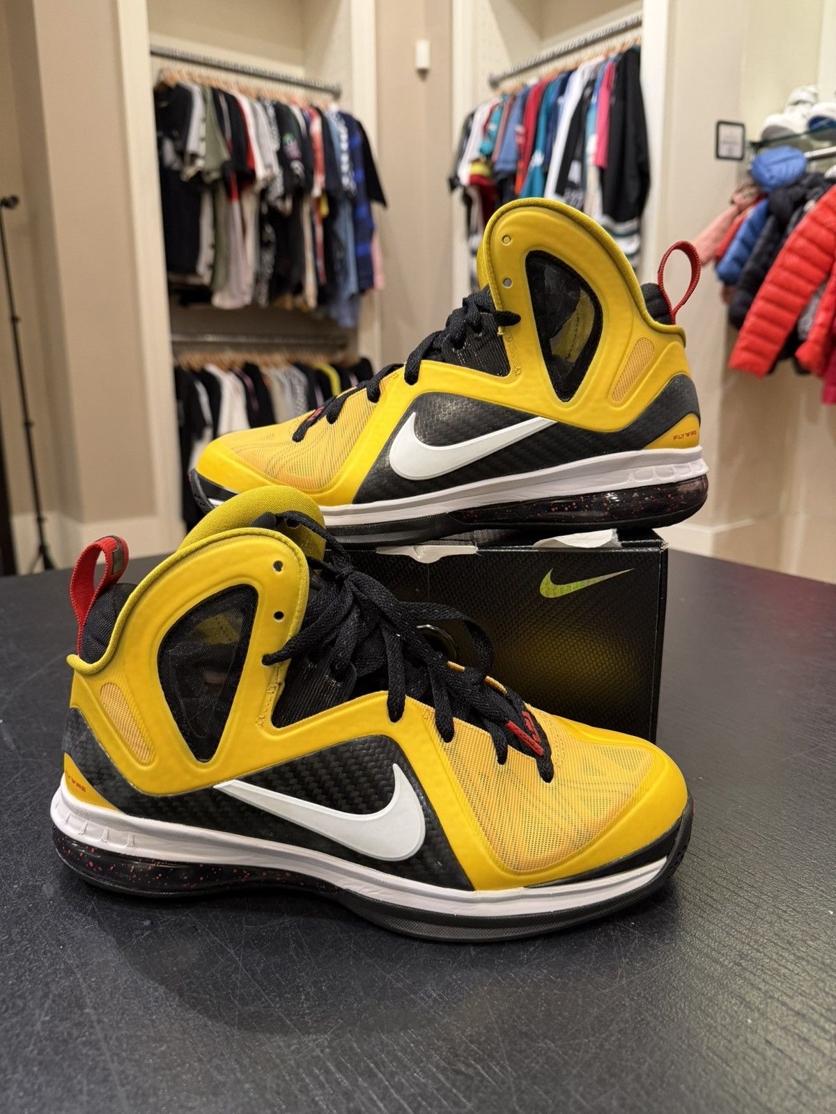 Nike Nike Lebron 9 PS Elite ‘Taxi’ Size US 8.5 / EU 41-42 - 1 Thumbnail