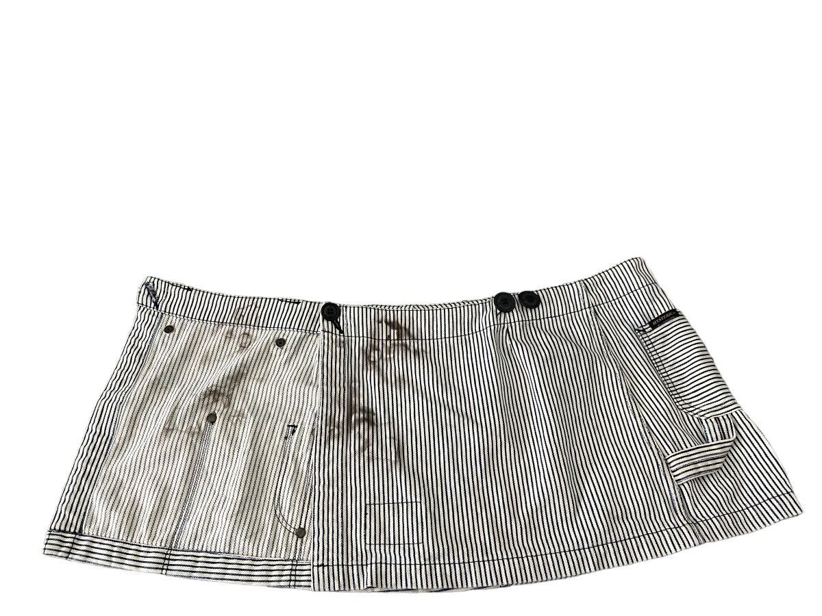 A Stripes Reconstructed Skirts by Hysteric Glamour