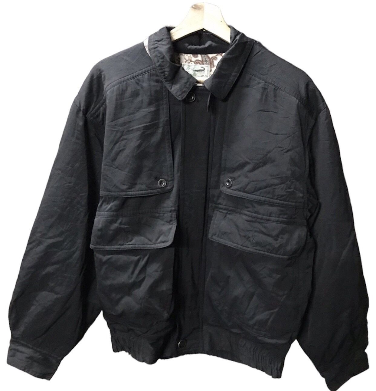 If Six Was Nine Jaket Crocodile Fullzip Black Colour Size US M / EU 48-50 / 2 - 1 Thumbnail