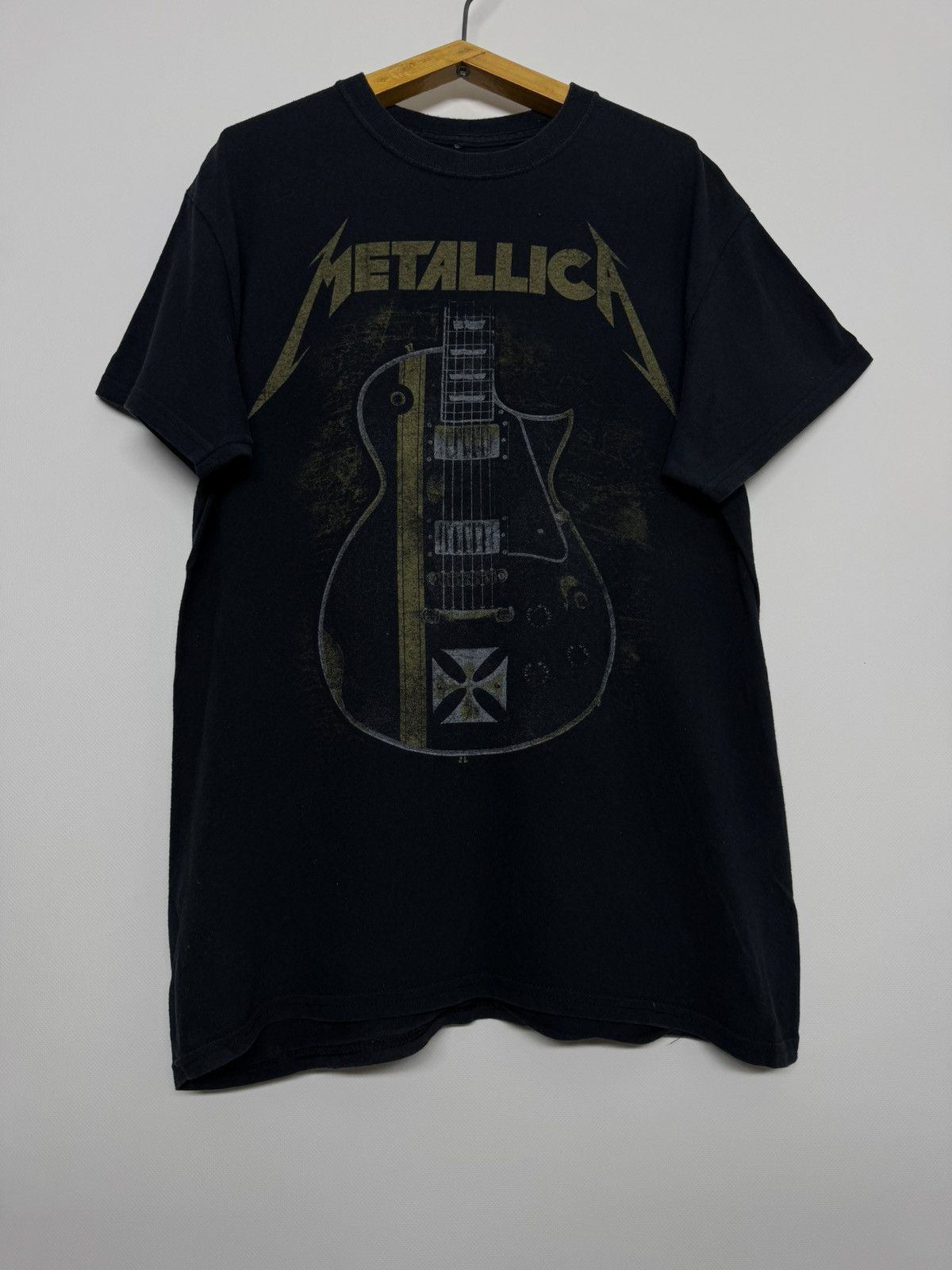 Metallica Vintage Metallica Damaged Punk Metal Rock Band Big Logo Size US M / EU 48-50 / 2 - 7 Thumbnail