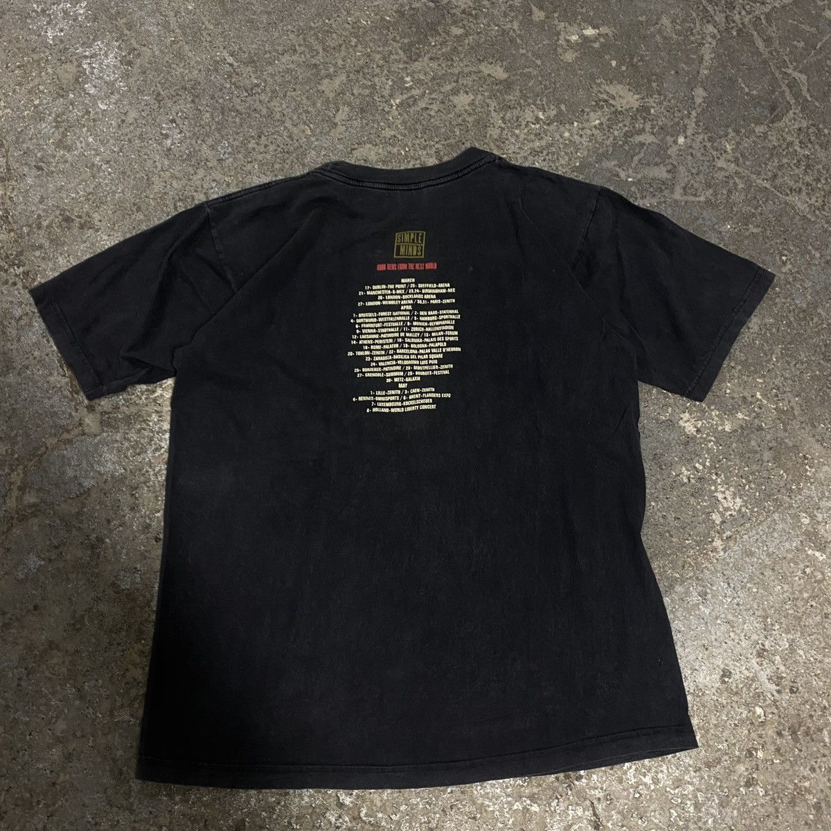 Band Tees × Vintage 1995 Simple Minds Tee Size US L / EU 52-54 / 3 - 2 Thumbnail