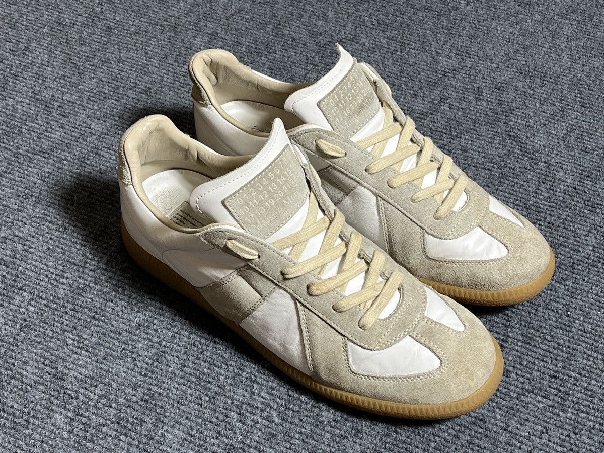 Maison Margiela Gats Sneakers Sz.40.5 in White, Men's (Size 7.5)