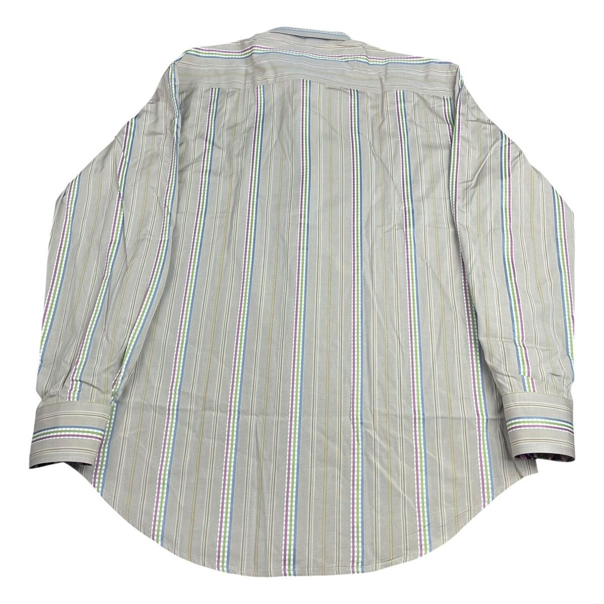 Robert Graham Robert Graham Button Up Shirt Multicolor Striped Long Sleeve Size US L / EU 52-54 / 3 - 2 Thumbnail