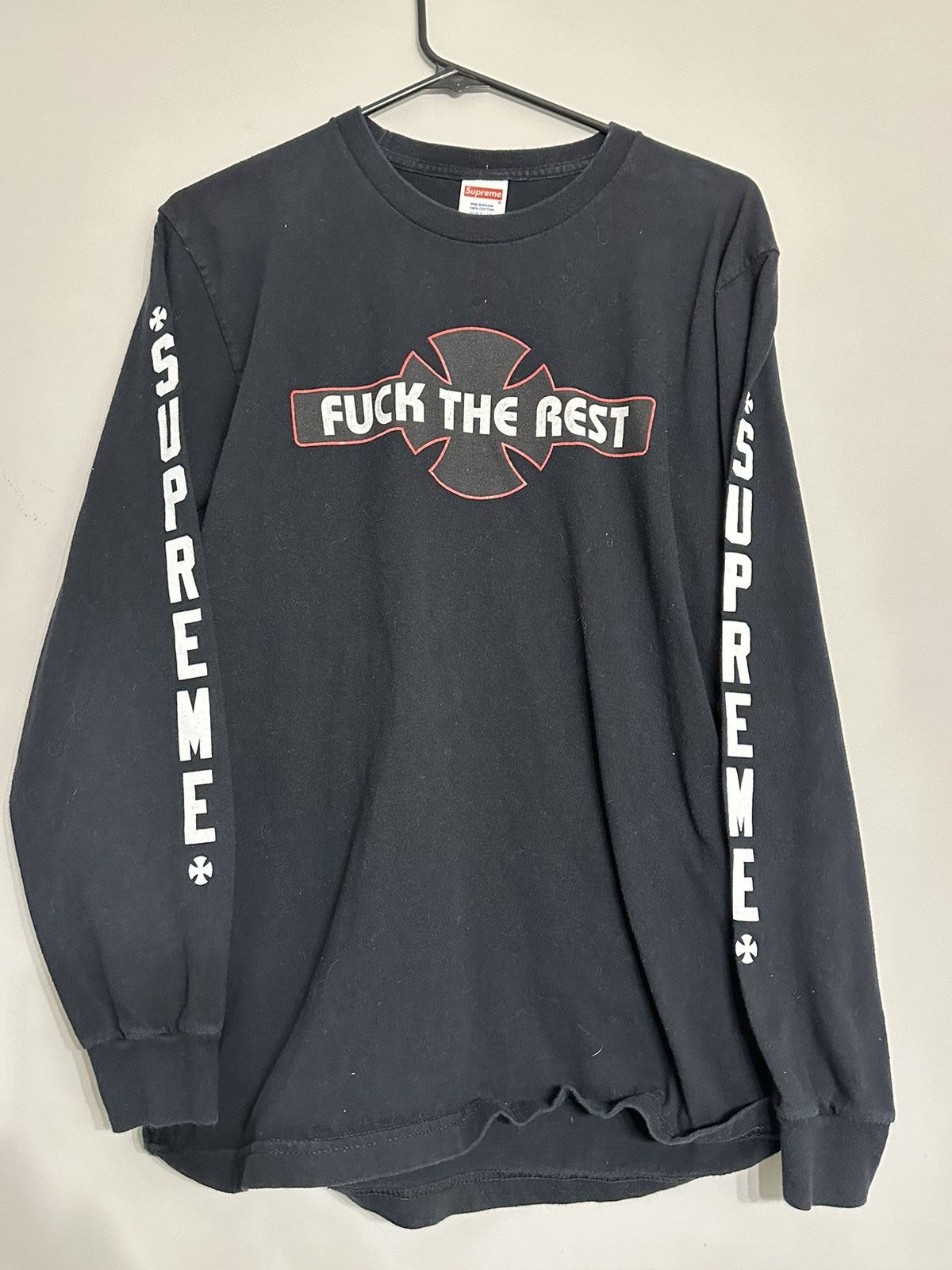 Supreme Supreme x Independent Truck Co 'Fuck The Rest' Long Sleeve | Grailed