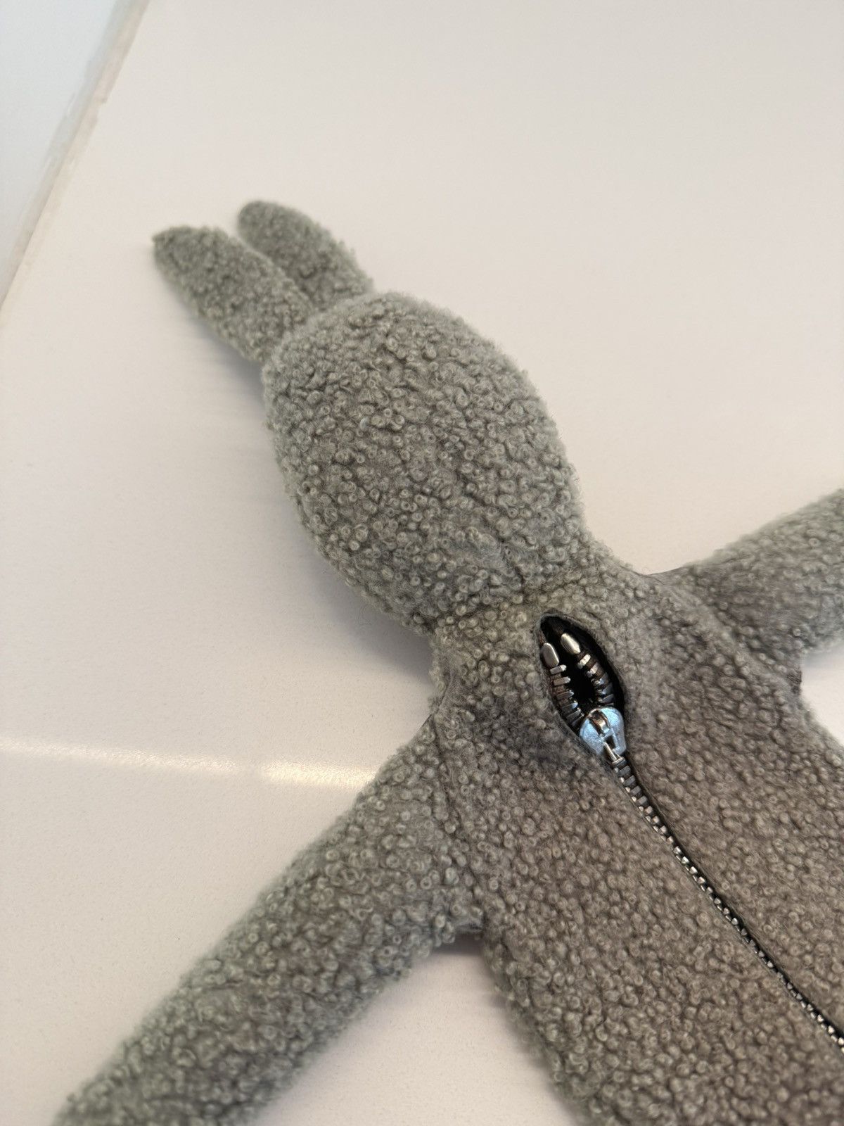 Rick Owens s/s 2020 shearling dark dust hun bunny bag!! Size ONE SIZE - 6 Thumbnail
