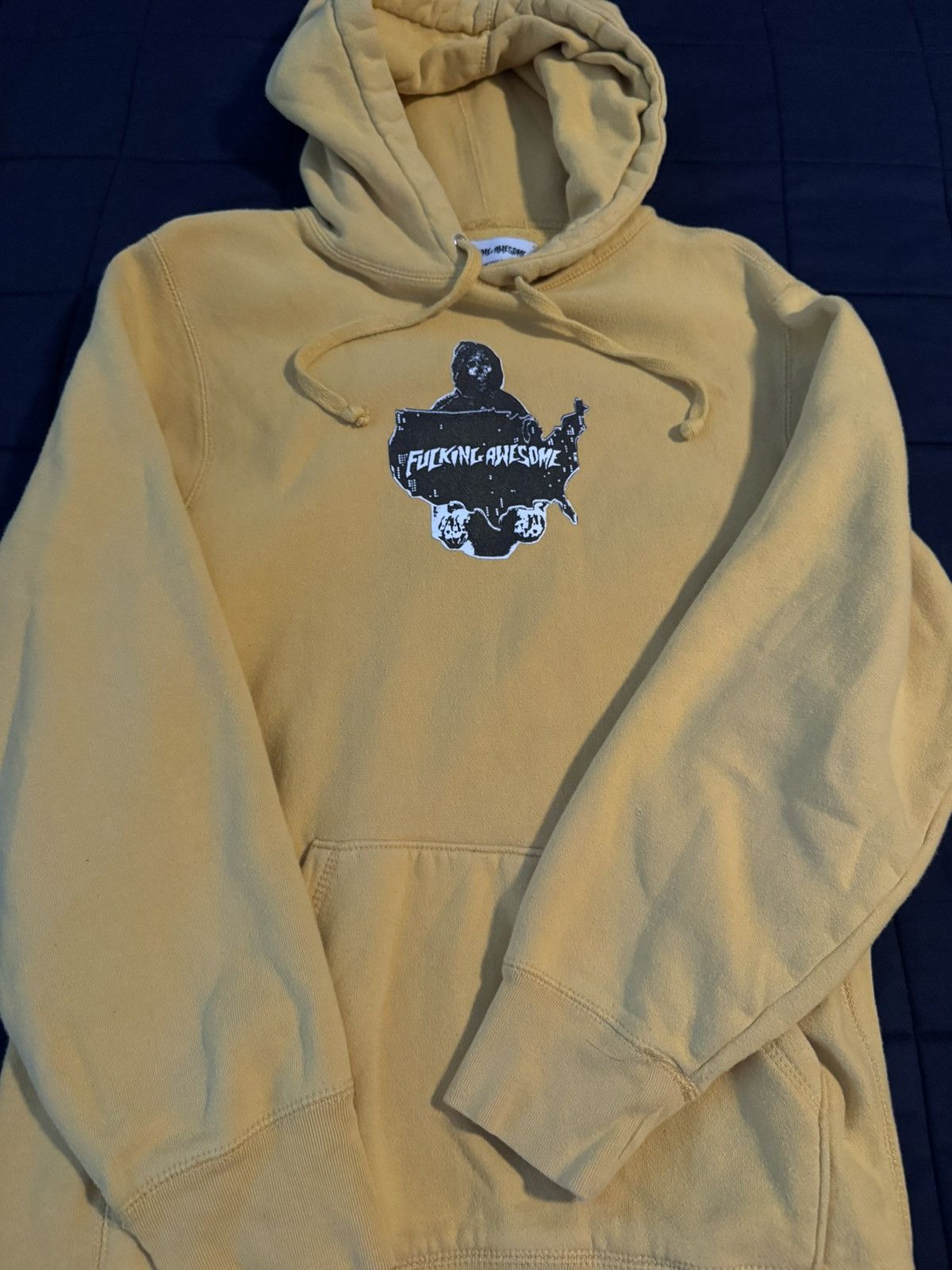 Fucking Awesome Yellow Fucking Awesome Hoodie Size US M / EU 48-50 / 2 - 6 Thumbnail