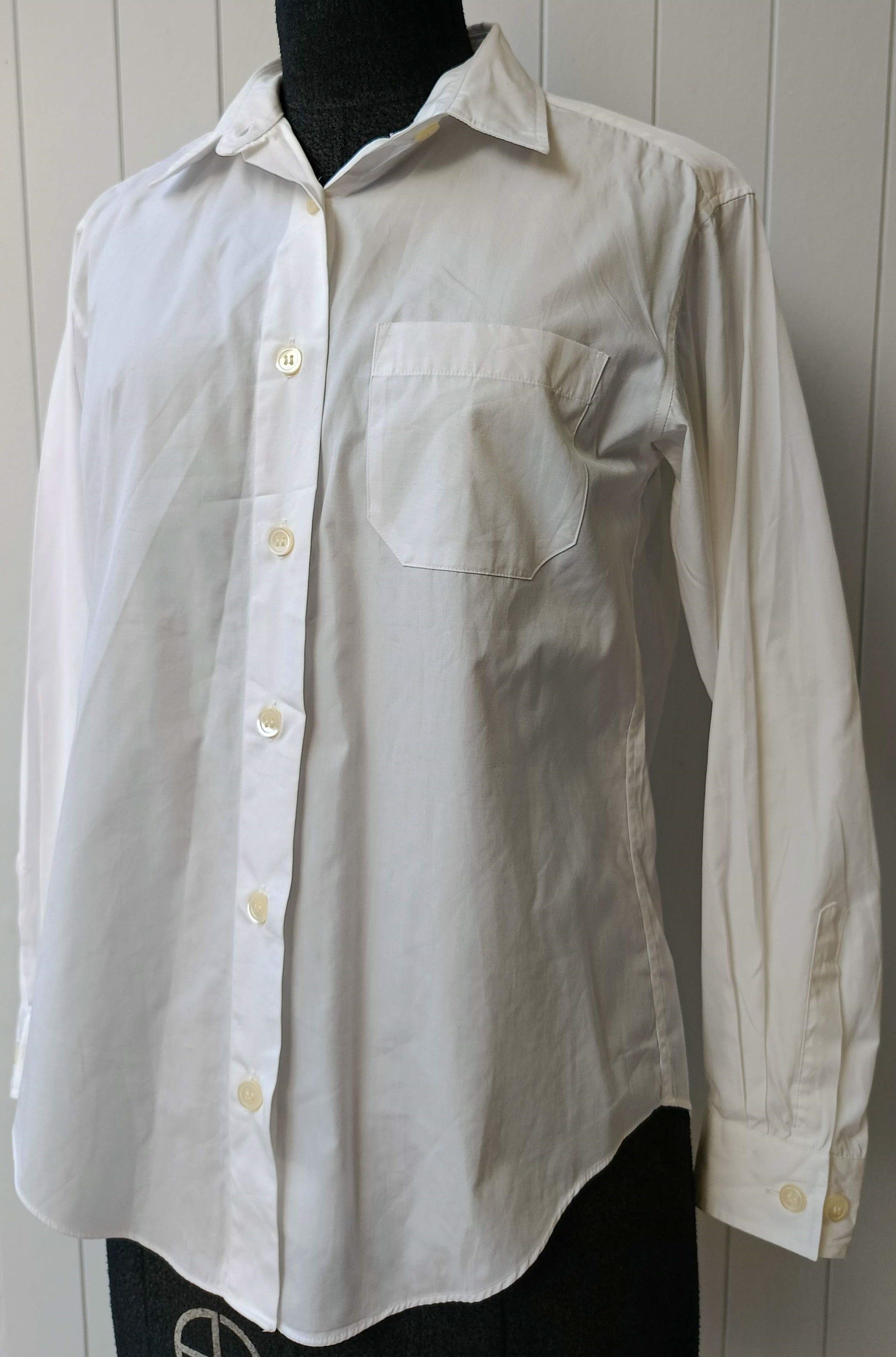 Yohji Yamamoto Yohji Yamamoto Central Japan Railway Company plain shirt Size S / US 4 / IT 40 - 4 Thumbnail