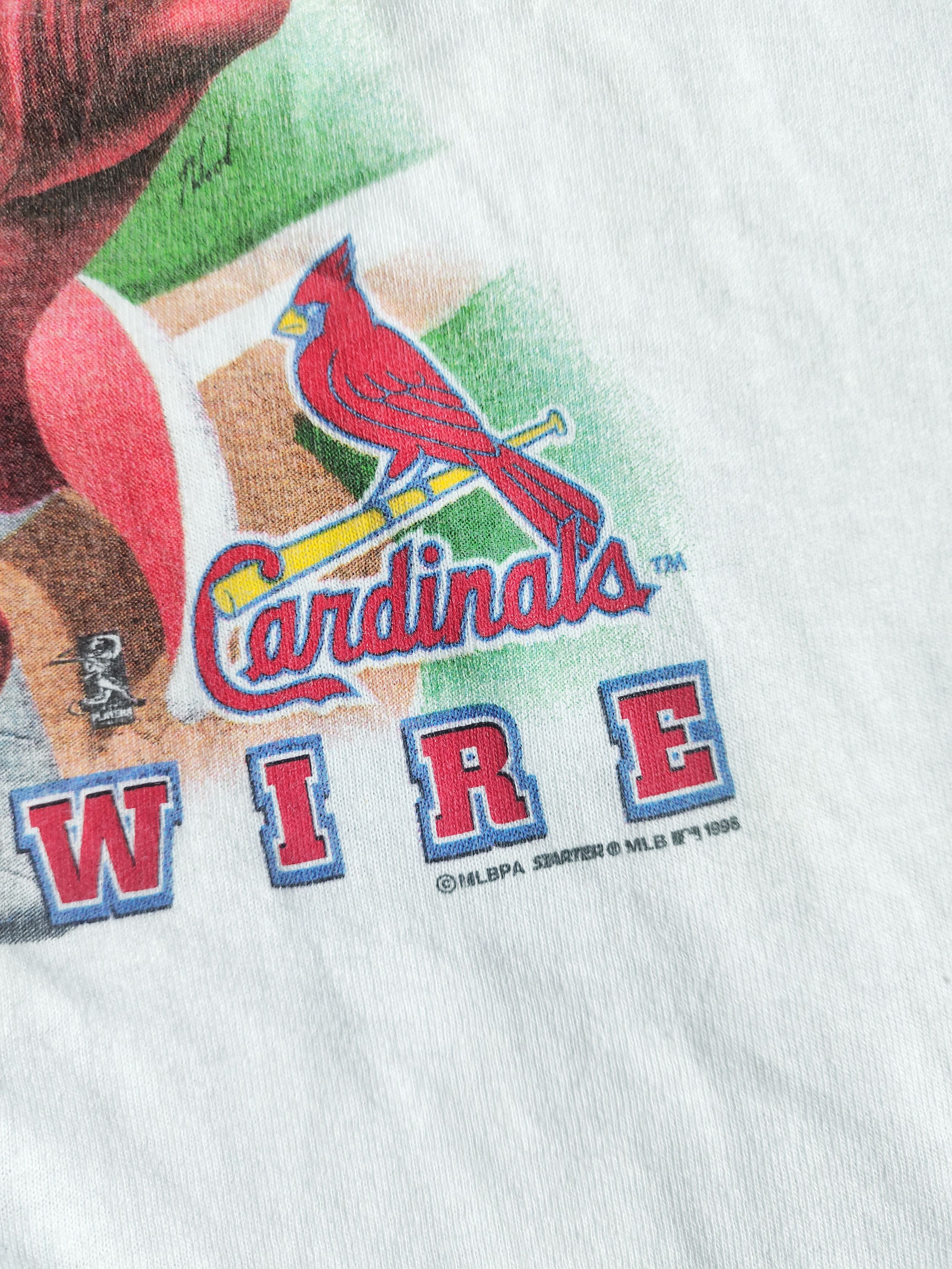 MLB × Starter × Vintage Vintage Mark McGwire "King Mac" 90s T Shirt Size US XL / EU 56 / 4 - 5 Thumbnail