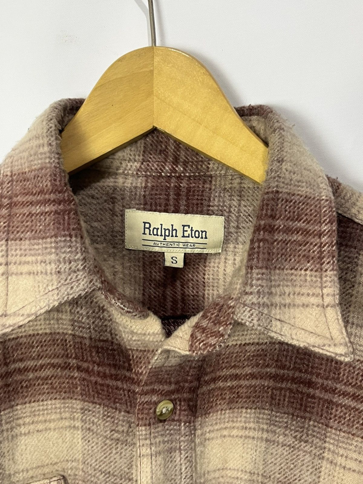 Eton Ralph Eton wool flannel shirt Size US S / EU 44-46 / 1 - 2 Thumbnail