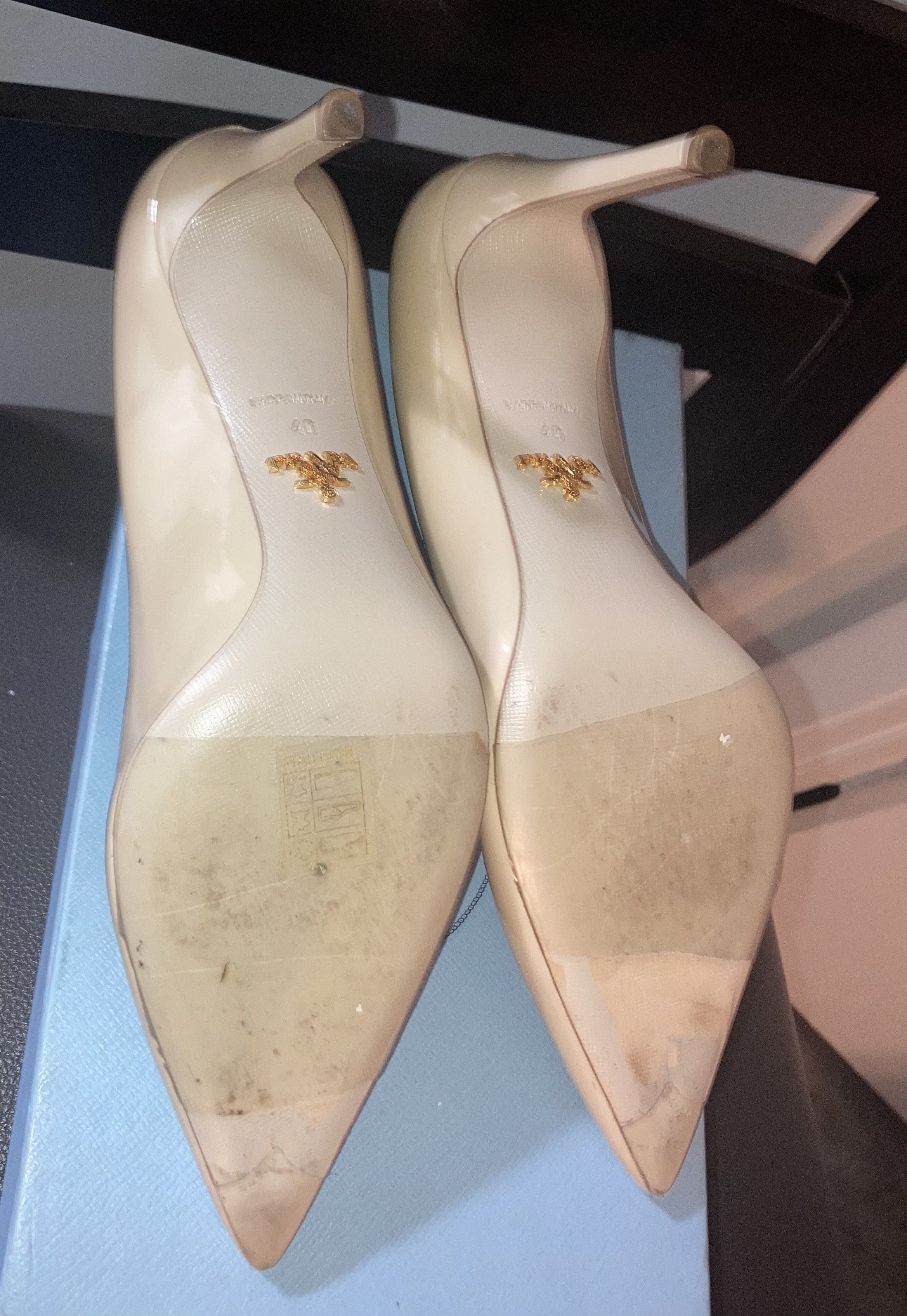 Prada Prada patent leather pumps Size US 9 / IT 39 - 5 Thumbnail