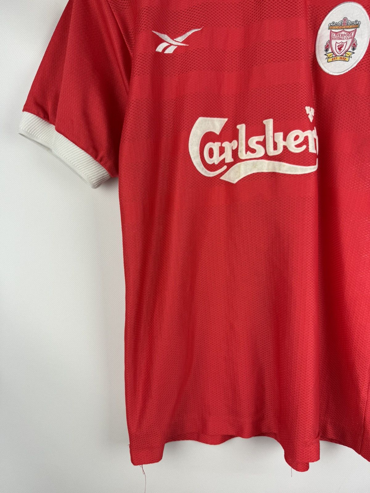 Reebok Reebok FC Liverpool VTG 1998 / 2000 Home Soccer Jersey Shirt Size US S / EU 44-46 / 1 - 5 Thumbnail