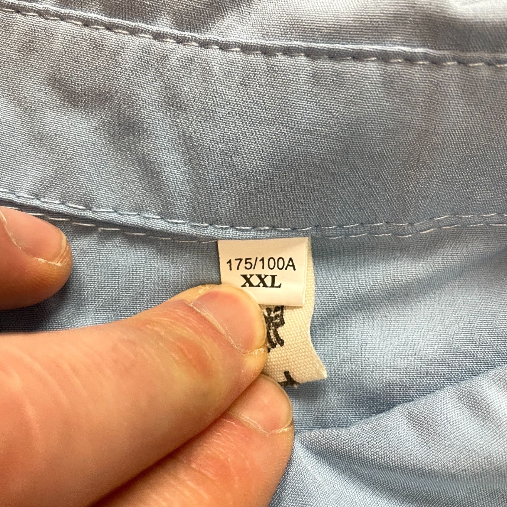 J Brand Chinese Brand Shirt Wopmens XL Light Blue Button Up Blouse Collared Long Sleeve Solid Size XL / US 12-14 / IT 48-50 - 4 Thumbnail