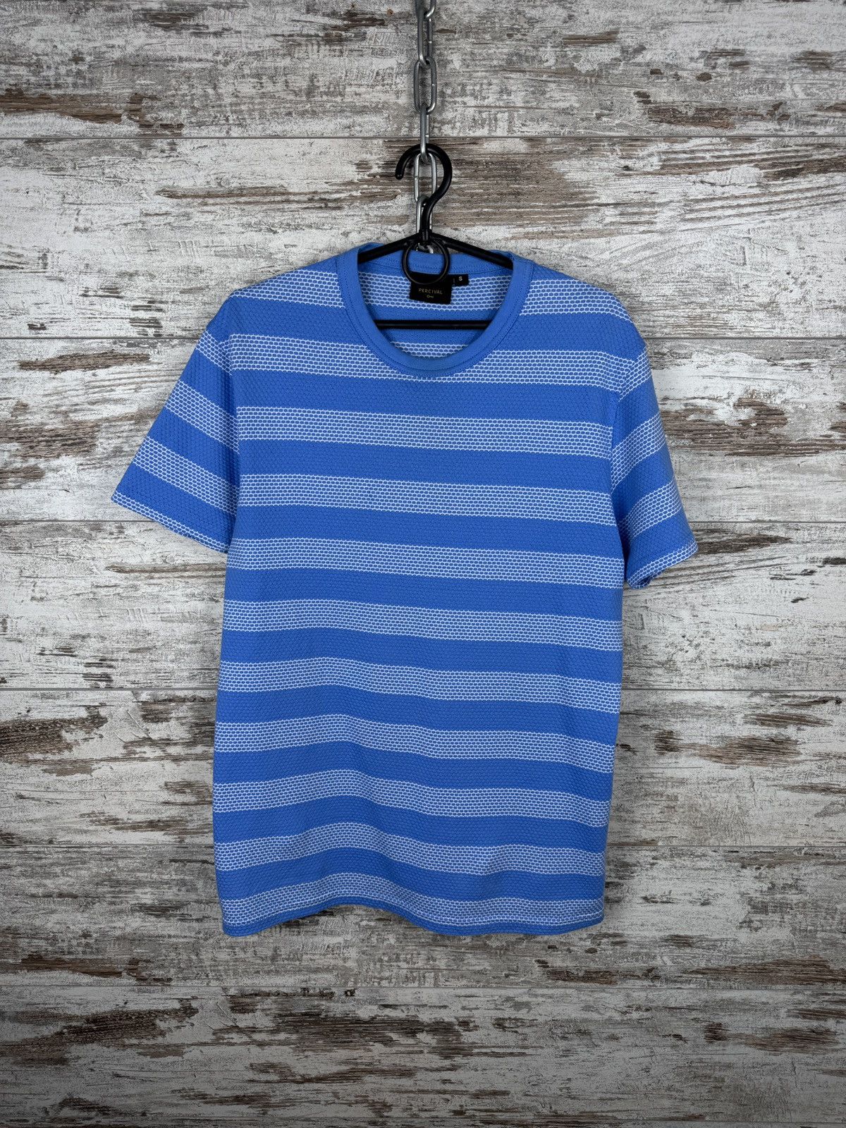 Percival Mens Vintage Percival T-shirt striped tee luxury Size US S / EU 44-46 / 1 - 2 Thumbnail