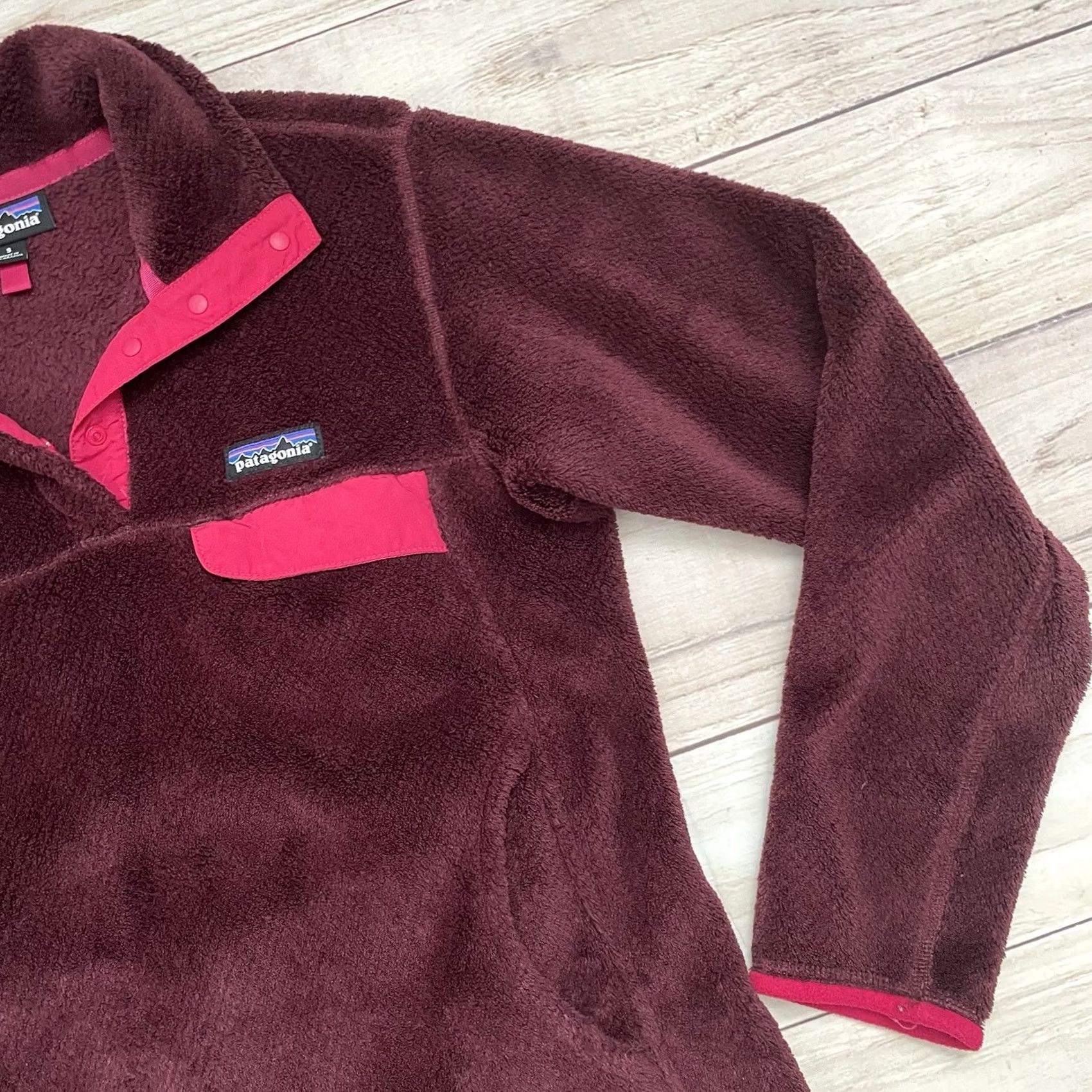 Patagonia Patagonia Re-Tool Vintage Maroon Fleece Jacket Women’s Small Size XS? Size S / US 4 / IT 40 - 4 Thumbnail