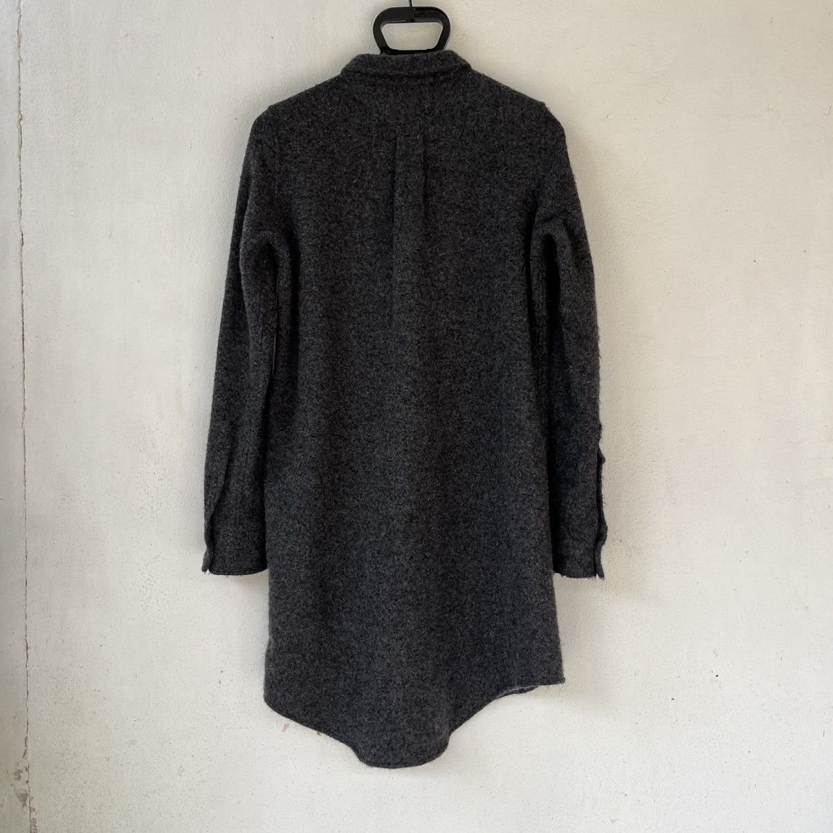 Japanese Brand R&D.M.Co- Oldman’s Tailor Premium Wool Tweed Duster Size S / US 4 / IT 40 - 2 Thumbnail
