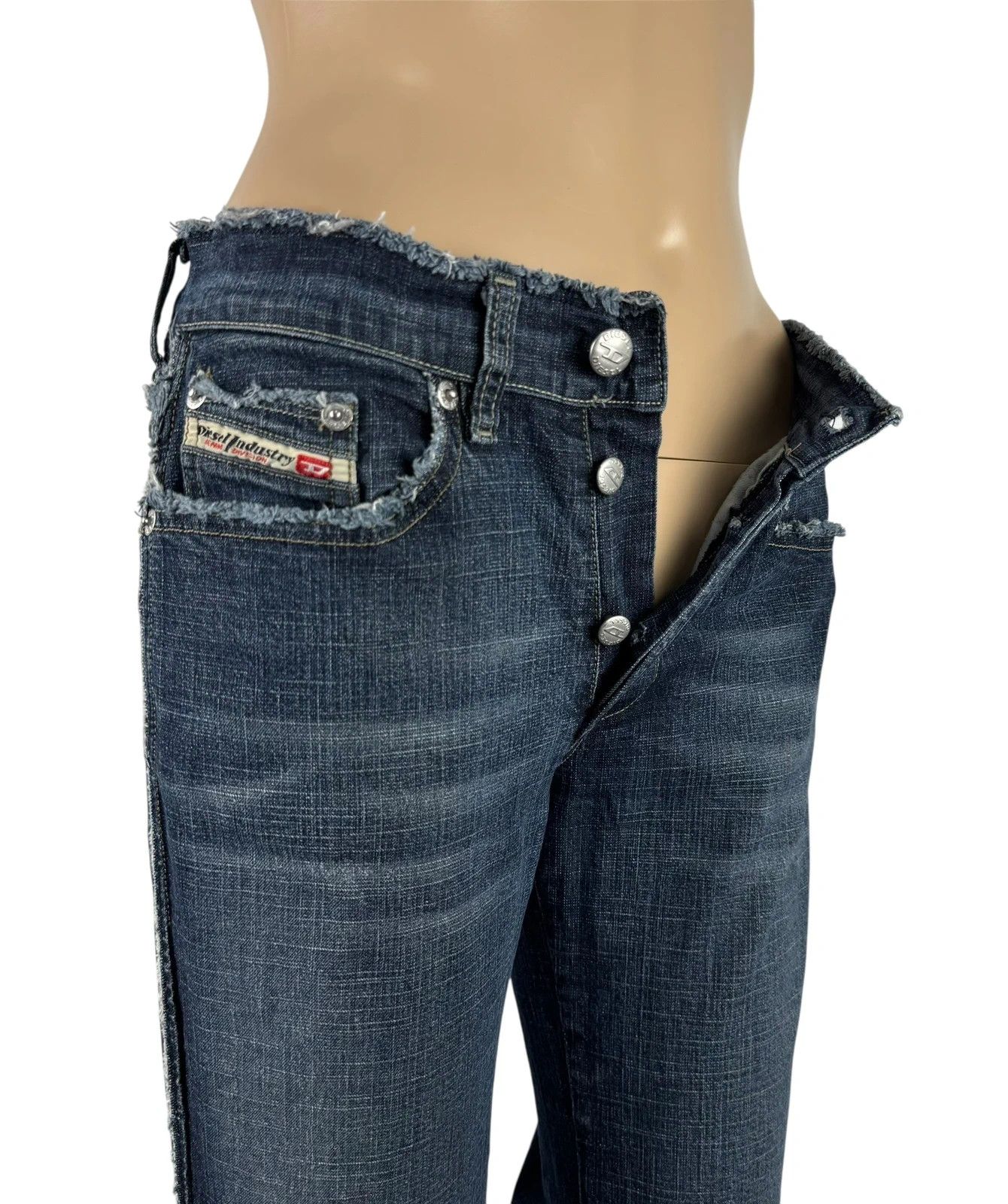 Diesel Diesel Vintage 00s Bootcut Jeans size XS Size 27" / US 4 / IT 40 - 9 Thumbnail