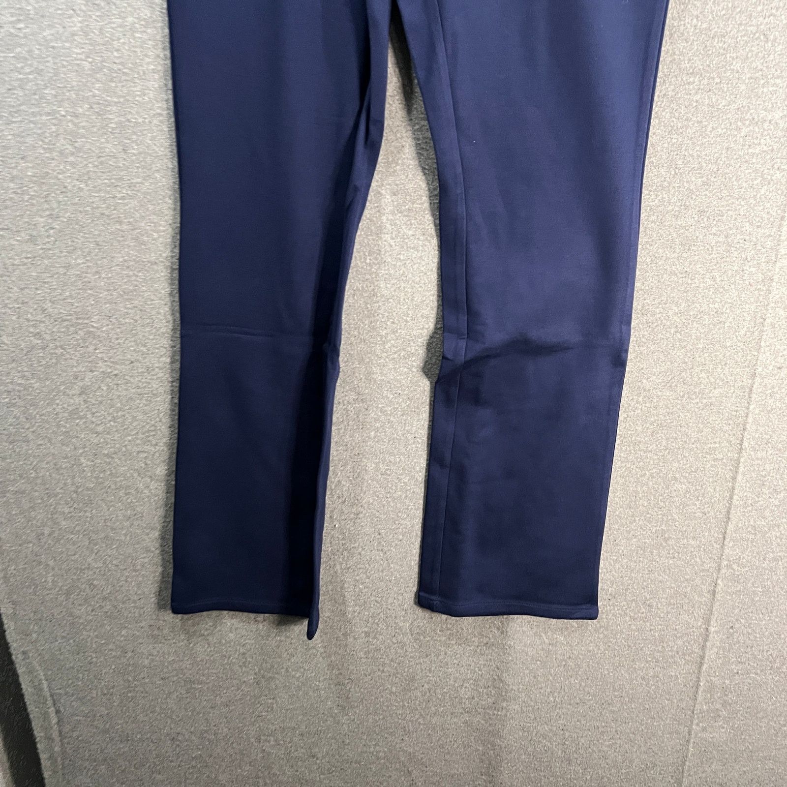 Other Denim & Co. Ponte Lightly Bootcut Pull On Pant Navy, X-Small Size 24" / US 00 / IT 34 - 4 Thumbnail