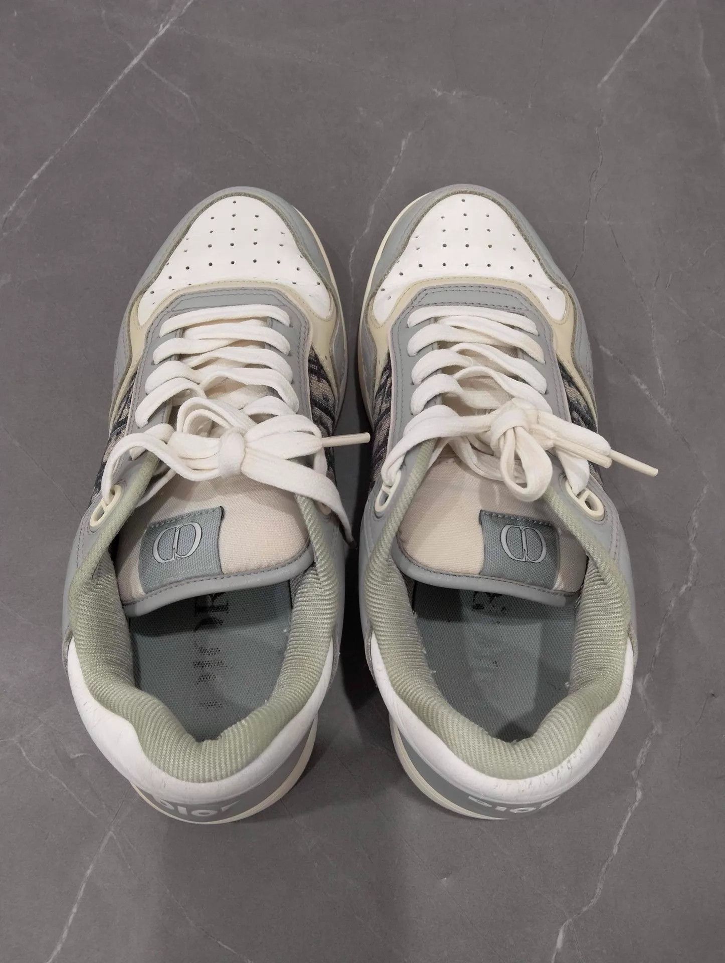 Dior DIOR B27 Logo Print Gray White 40 Size US 7 / EU 40 - 7 Thumbnail