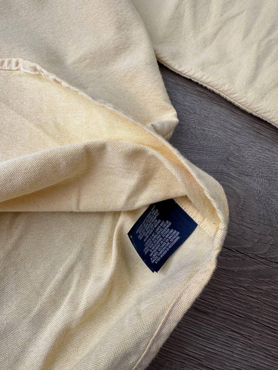Polo Ralph Lauren × Vintage Vintage Polo Ralph Lauren Yellow Shirt Size M / US 6-8 / IT 42-44 - 11 Thumbnail