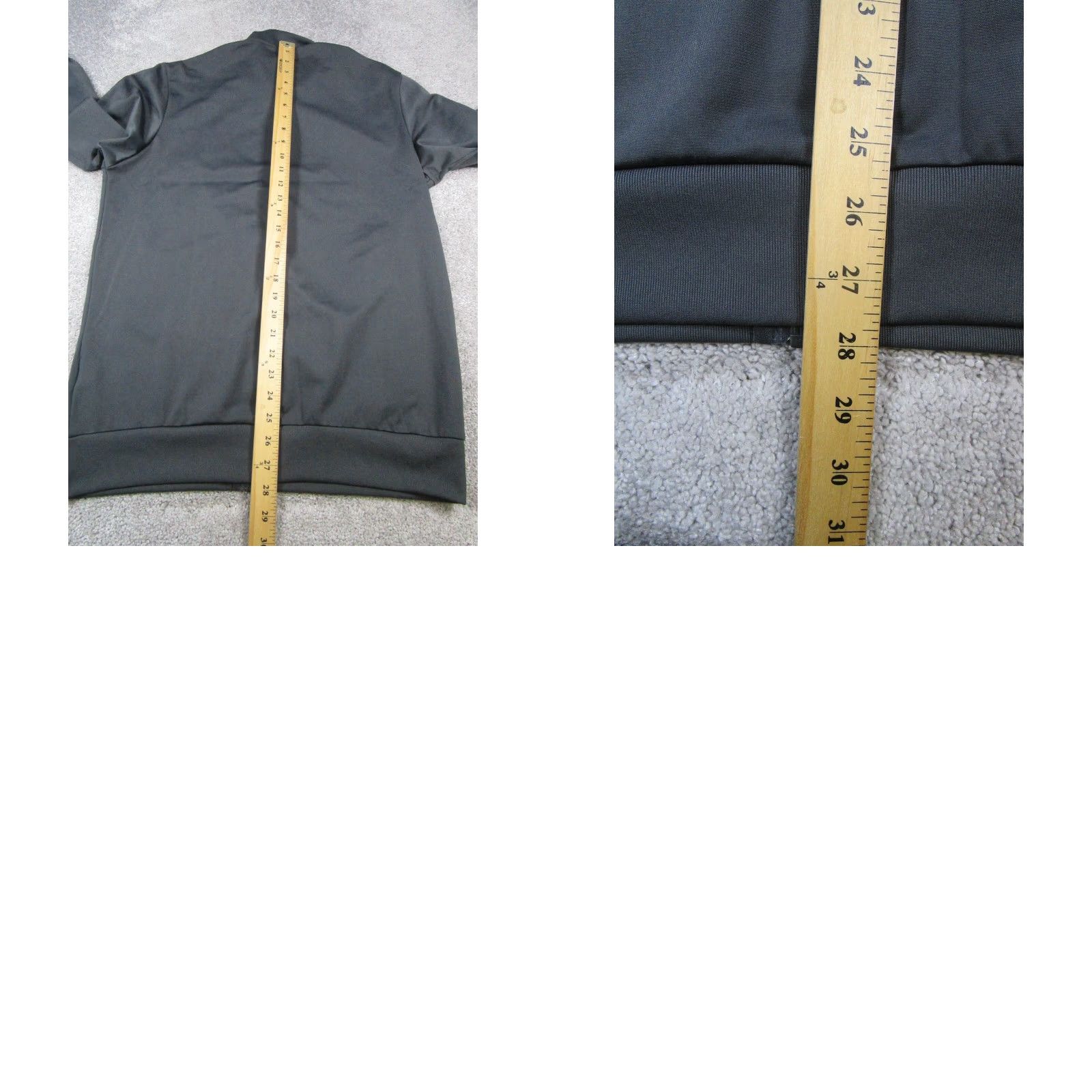 Adidas Adidas Track Jacket Mens Medium Gray Running Full Zip Size US M / EU 48-50 / 2 - 8 Thumbnail
