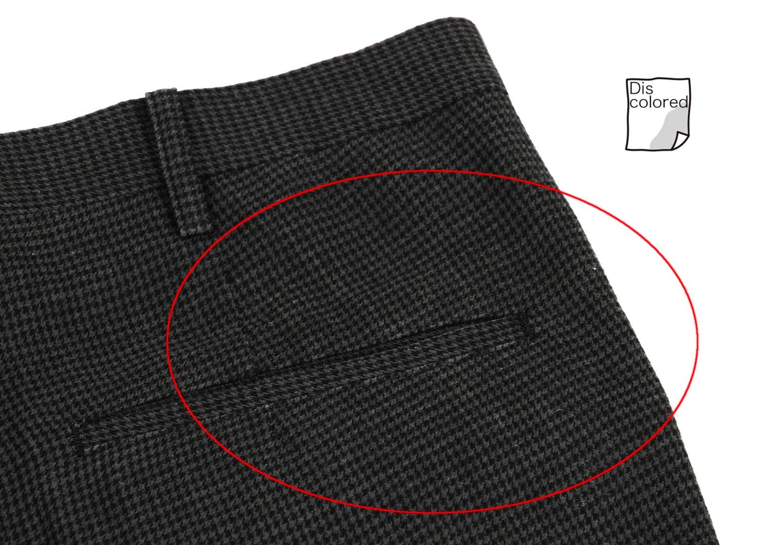 Yohji Yamamoto Yohji Yamamoto Cotton Houndstooth Pants Charcoal Size US 32 / EU 48 - 16 Thumbnail