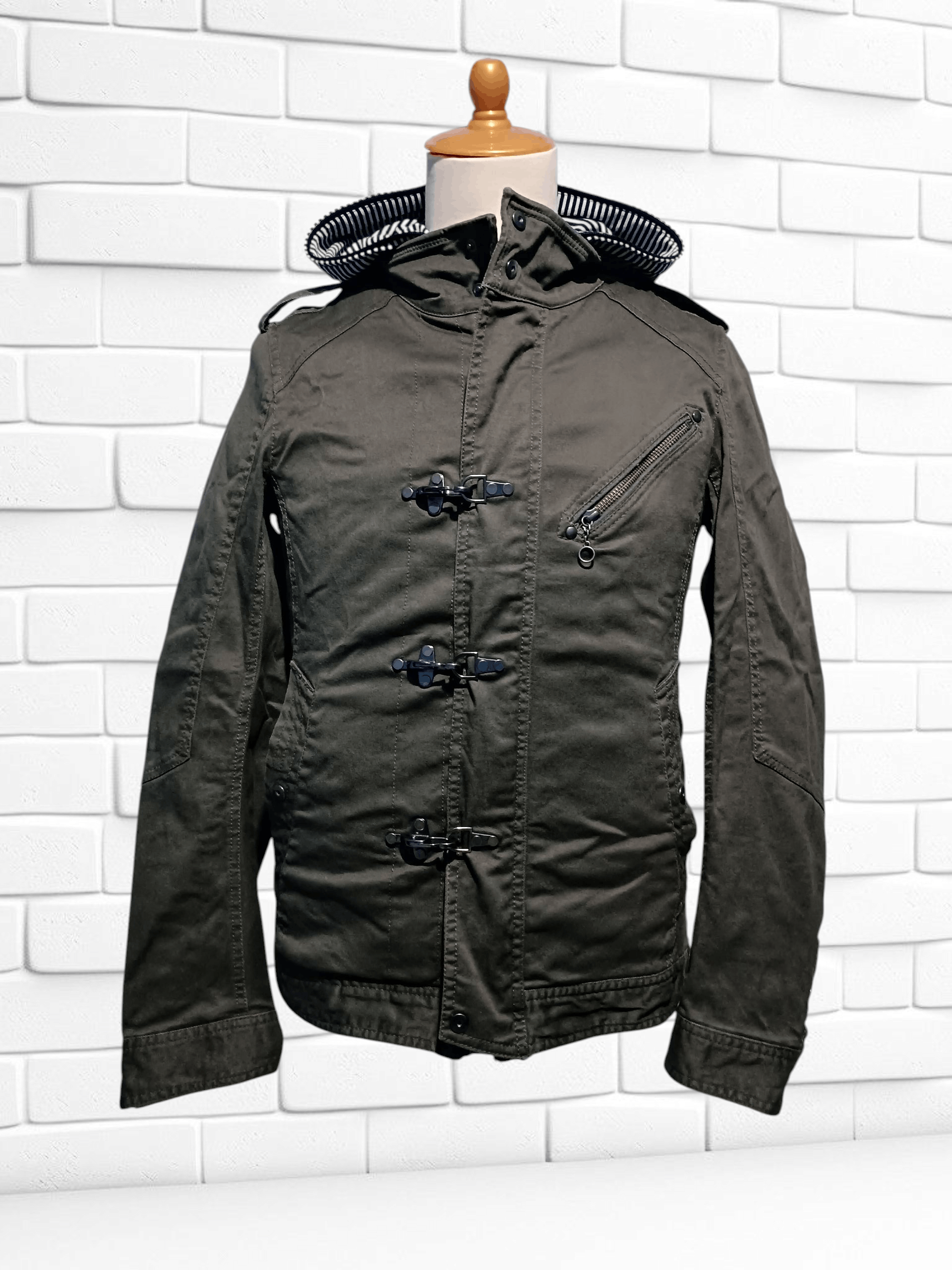 Japanese Brand Hideaways Nicole Double Layer Hoodie Jacket Size US M / EU 48-50 / 2 - 4 Thumbnail