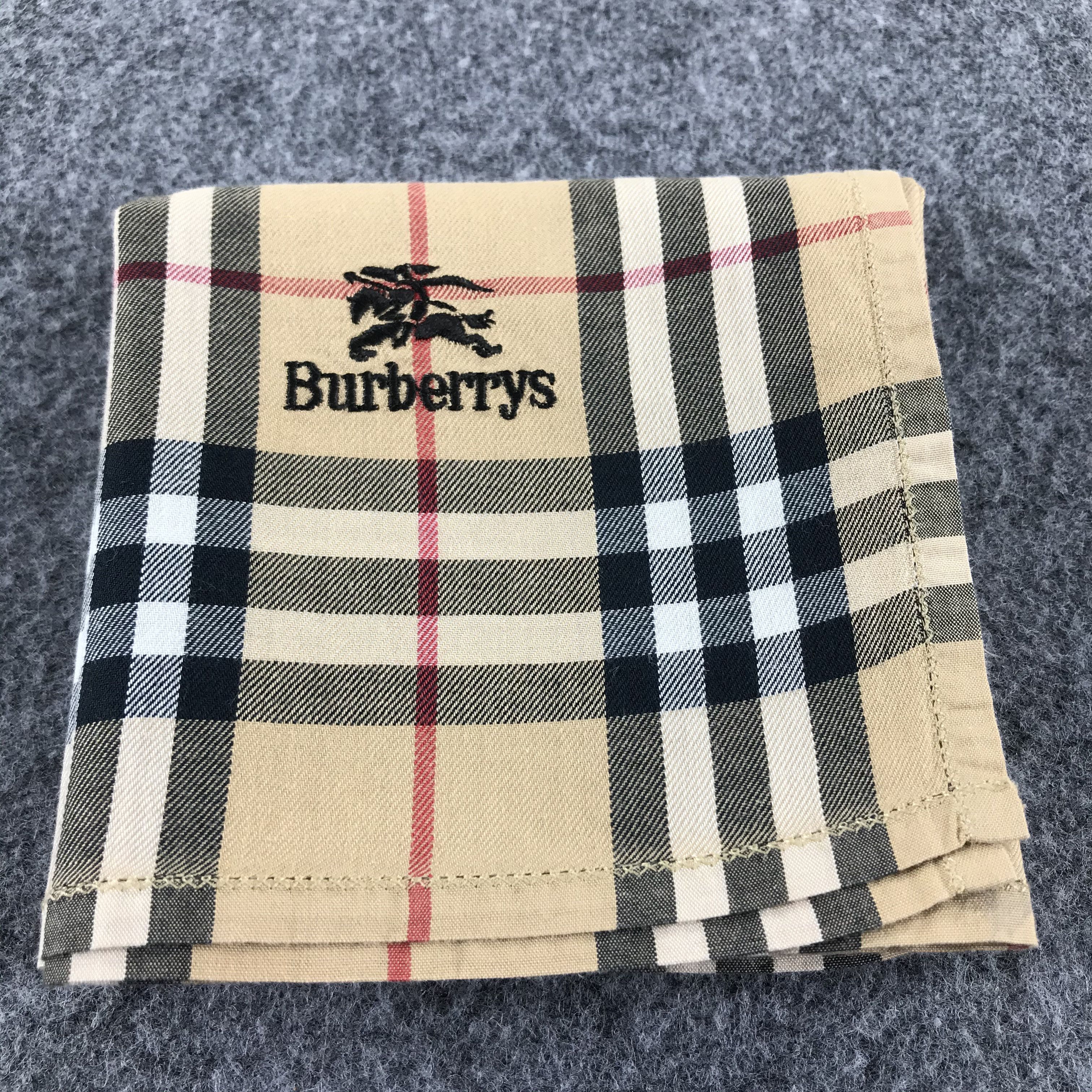 Burberry Burberrys Nova Check Handkerchief Neckerchief Bandana H289 Size ONE SIZE - 11 Thumbnail