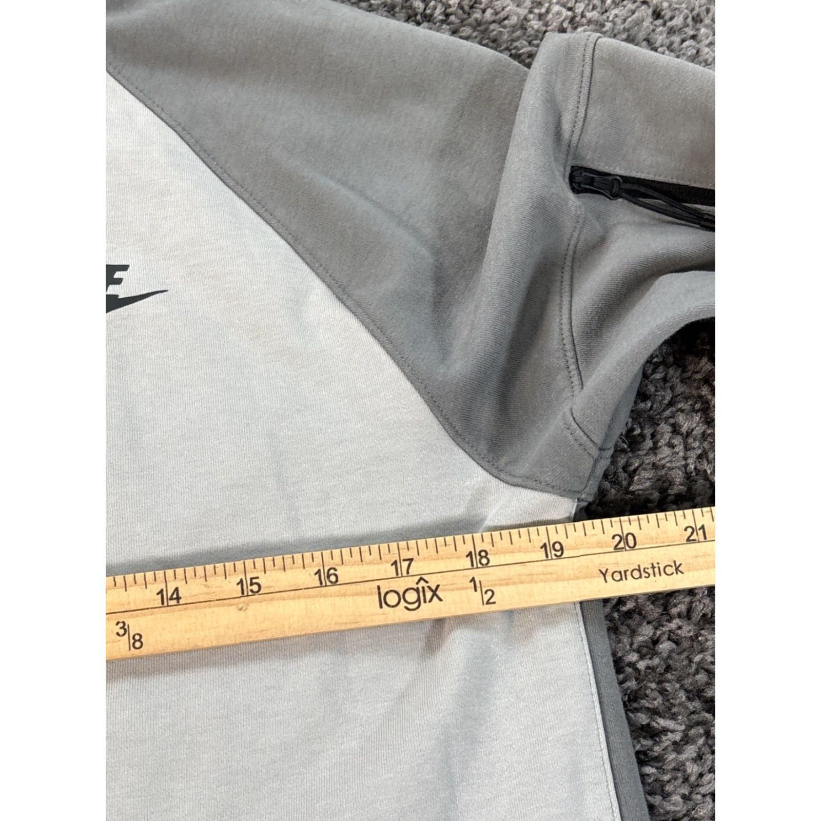 Nike Nike Tech Fleece Lightweight Full Zip Gray Hoodie Sweatshirt Size S DD5284-077 Size US S / EU 44-46 / 1 - 3 Thumbnail