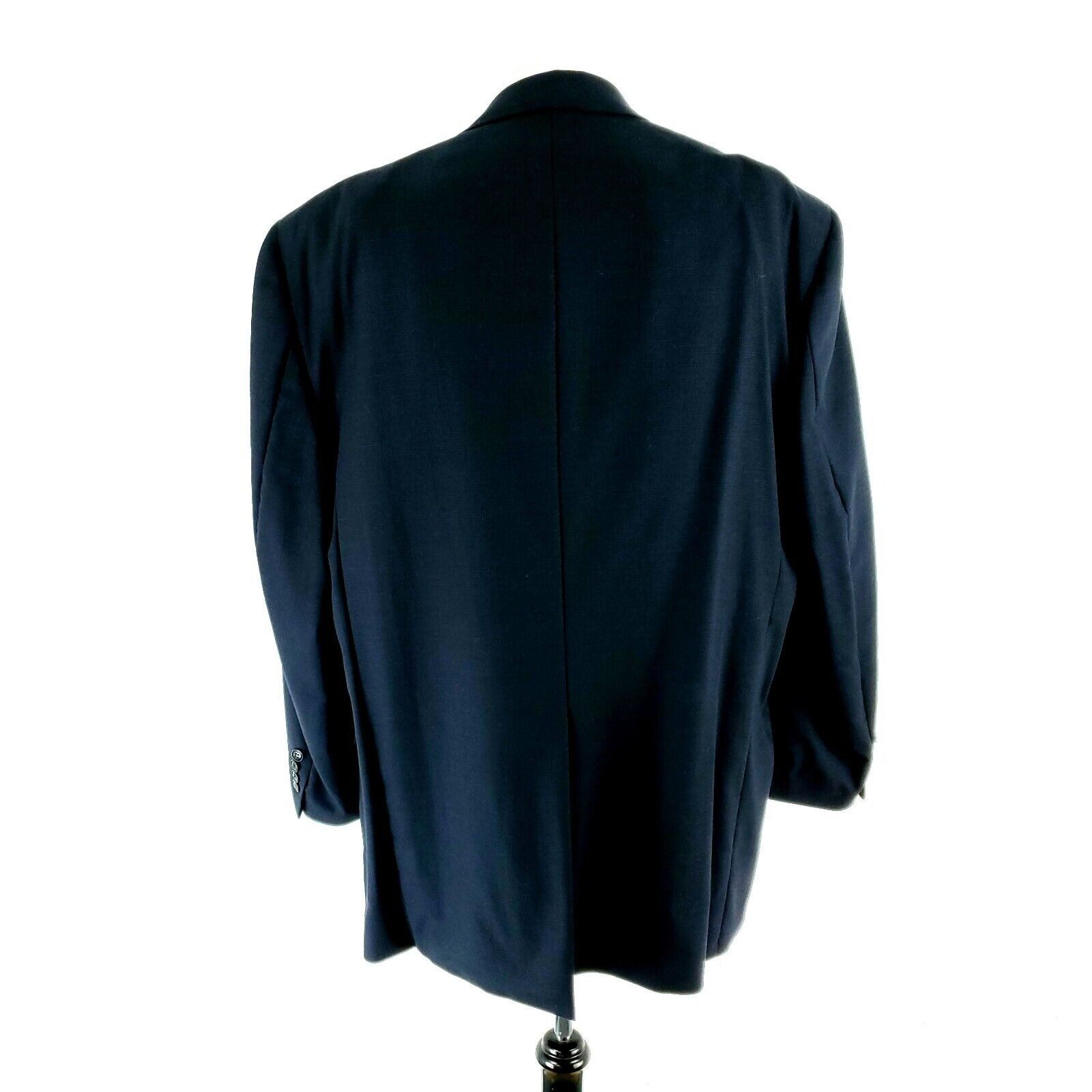 Hart Schaffner Marx Hart Schaffner Marx Soft Tailored Virgin Heavy Wool 2 Button Size 48L - 5 Thumbnail