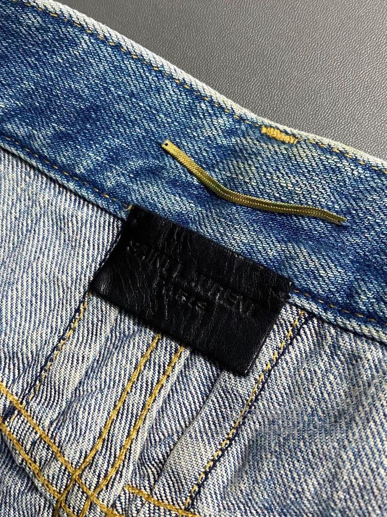 Saint Laurent Paris #REF! Size 27" / US 4 / IT 40 - 6 Thumbnail