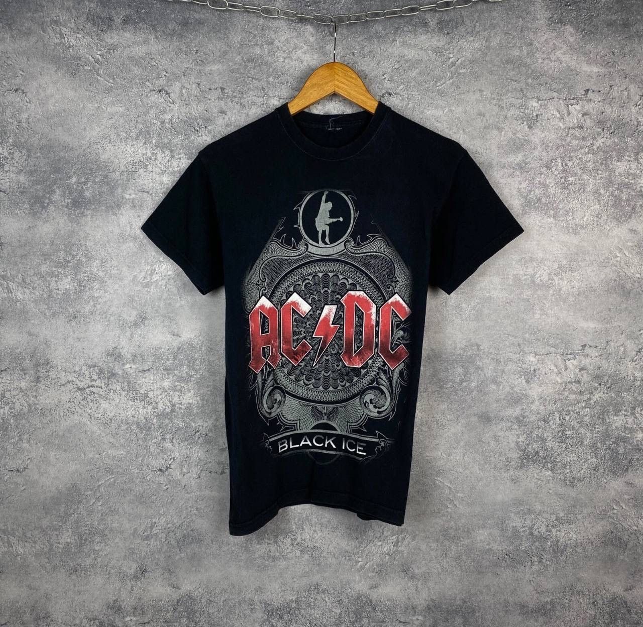 AC/DC × Band Tees × Vintage Acdc Black Ice Tee Men's Size XS-S Black Short Sleeve Size US XS / EU 42 / 0 - 1 Thumbnail