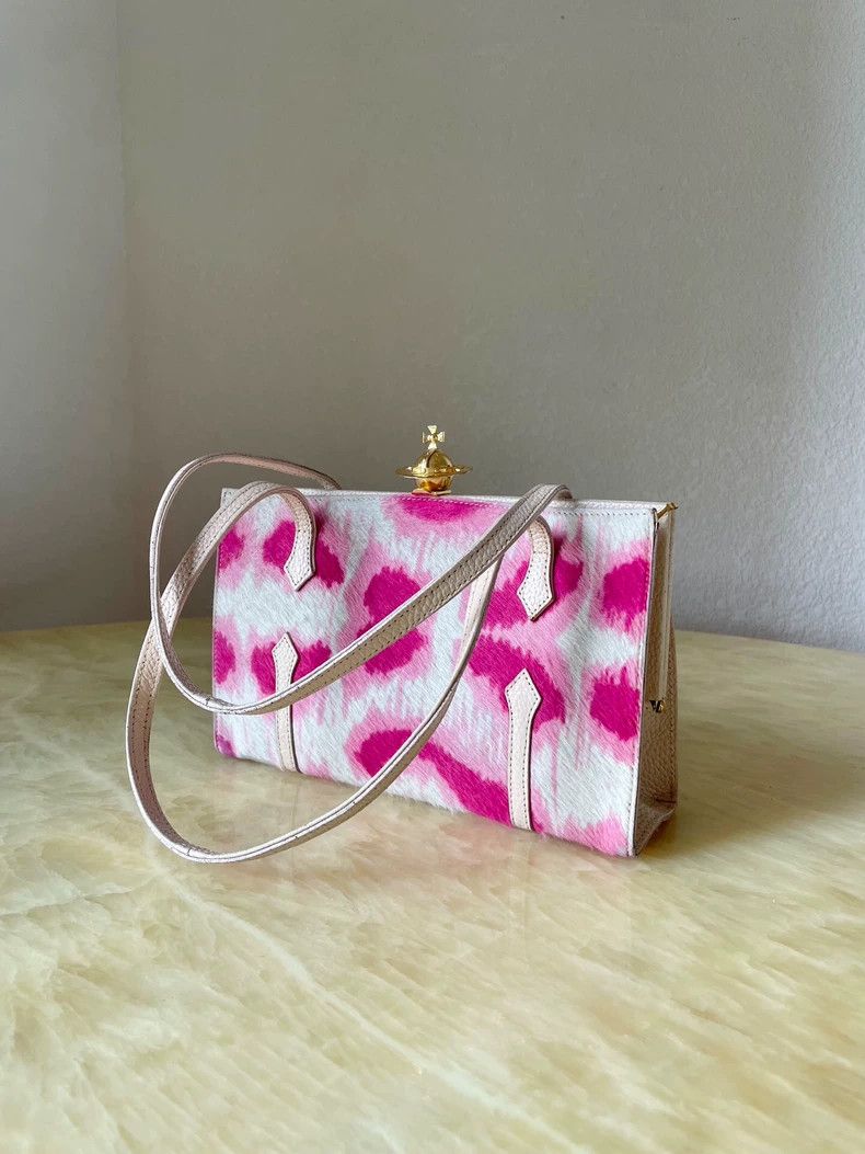 Vivienne Westwood Vivienne Westwood size os Pink leopard print horsehair ORB Size ONE SIZE - 2 Thumbnail