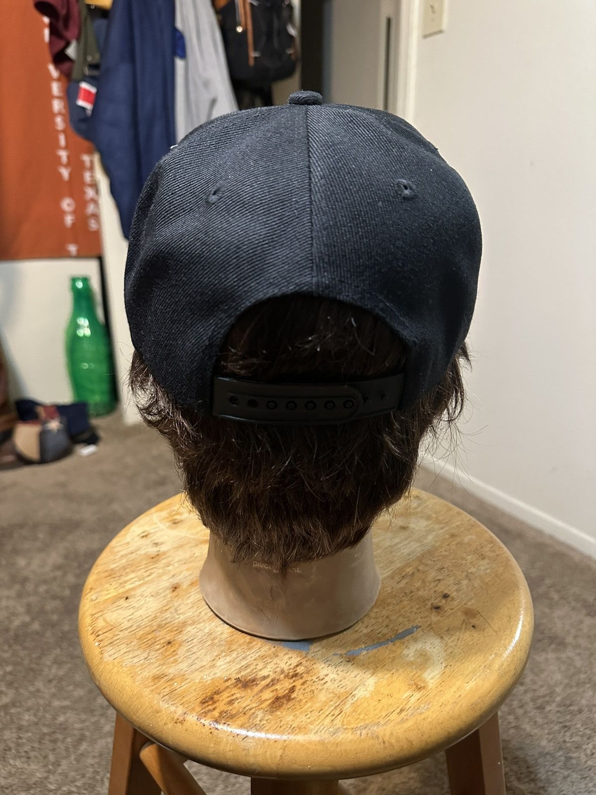 Anti Social Social Club Vintage USPS Mailman “triple black” hat 00s Size ONE SIZE - 4 Thumbnail