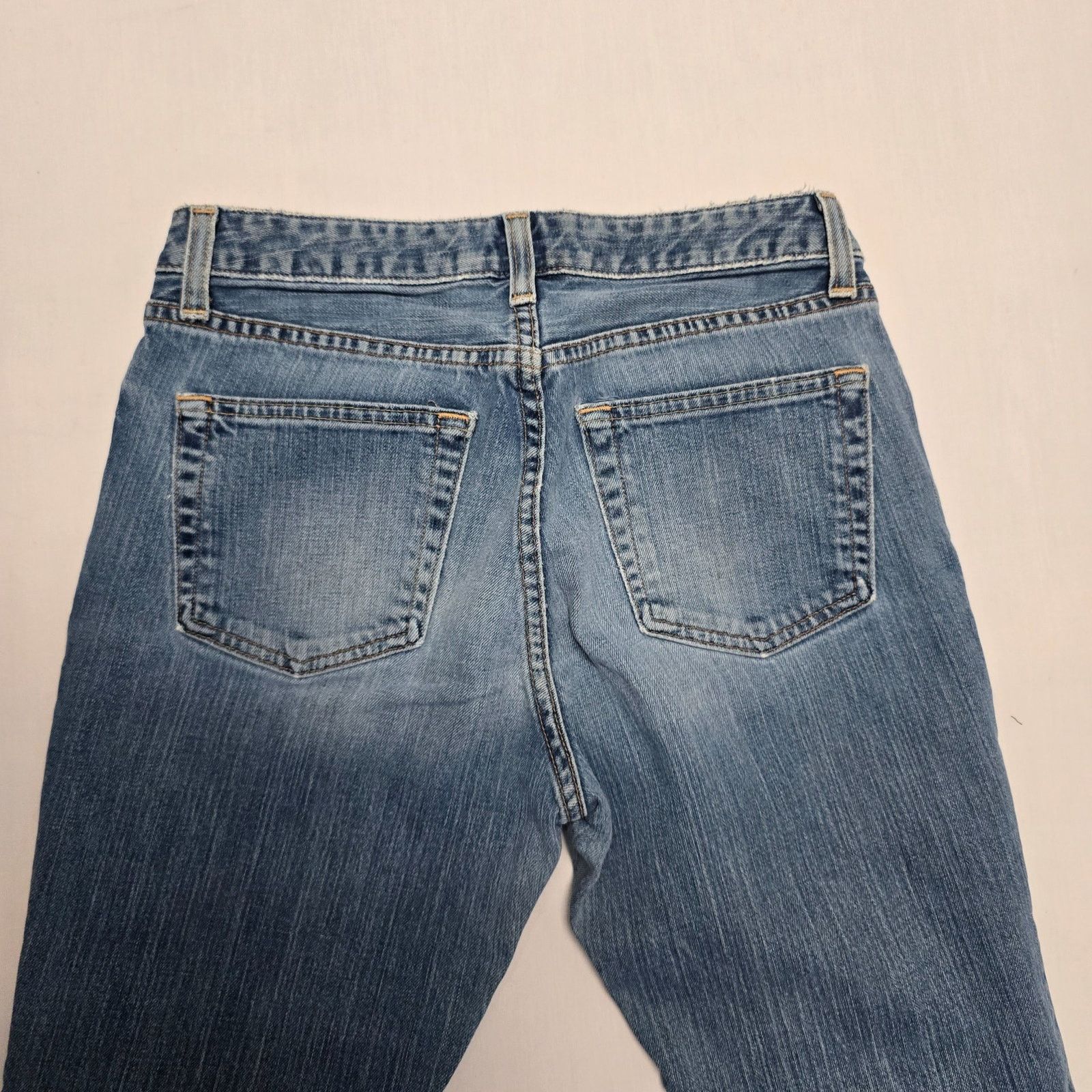 Naked & Famous St. John's Bay Women's Bootcut Jeans 6 Blue Denim Mid Rise Size 28" / US 6 / IT 42 - 6 Thumbnail