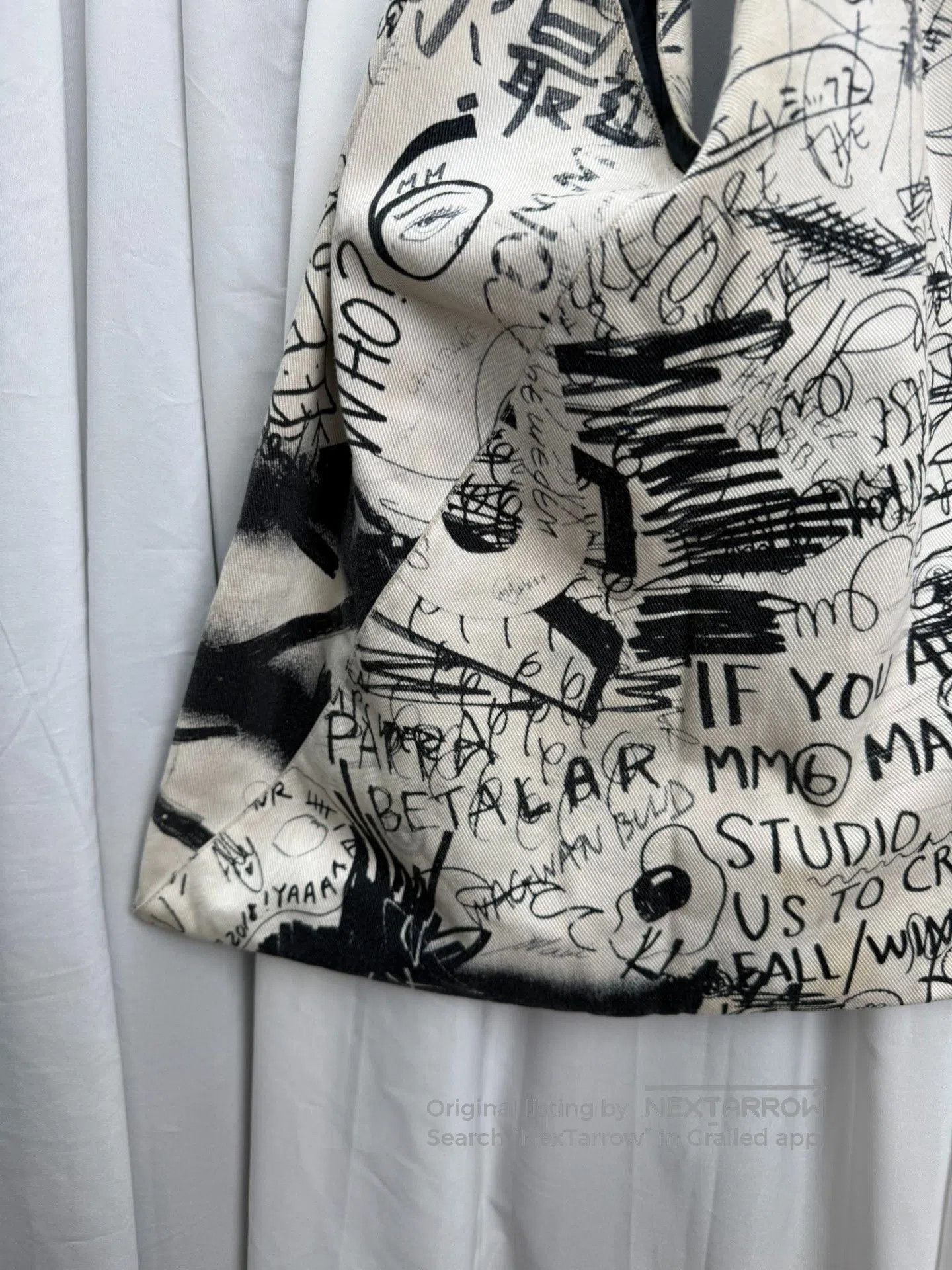 MM6 Maison Margiela MM6 Graffiti Tote. Size ONE SIZE - 2 Thumbnail