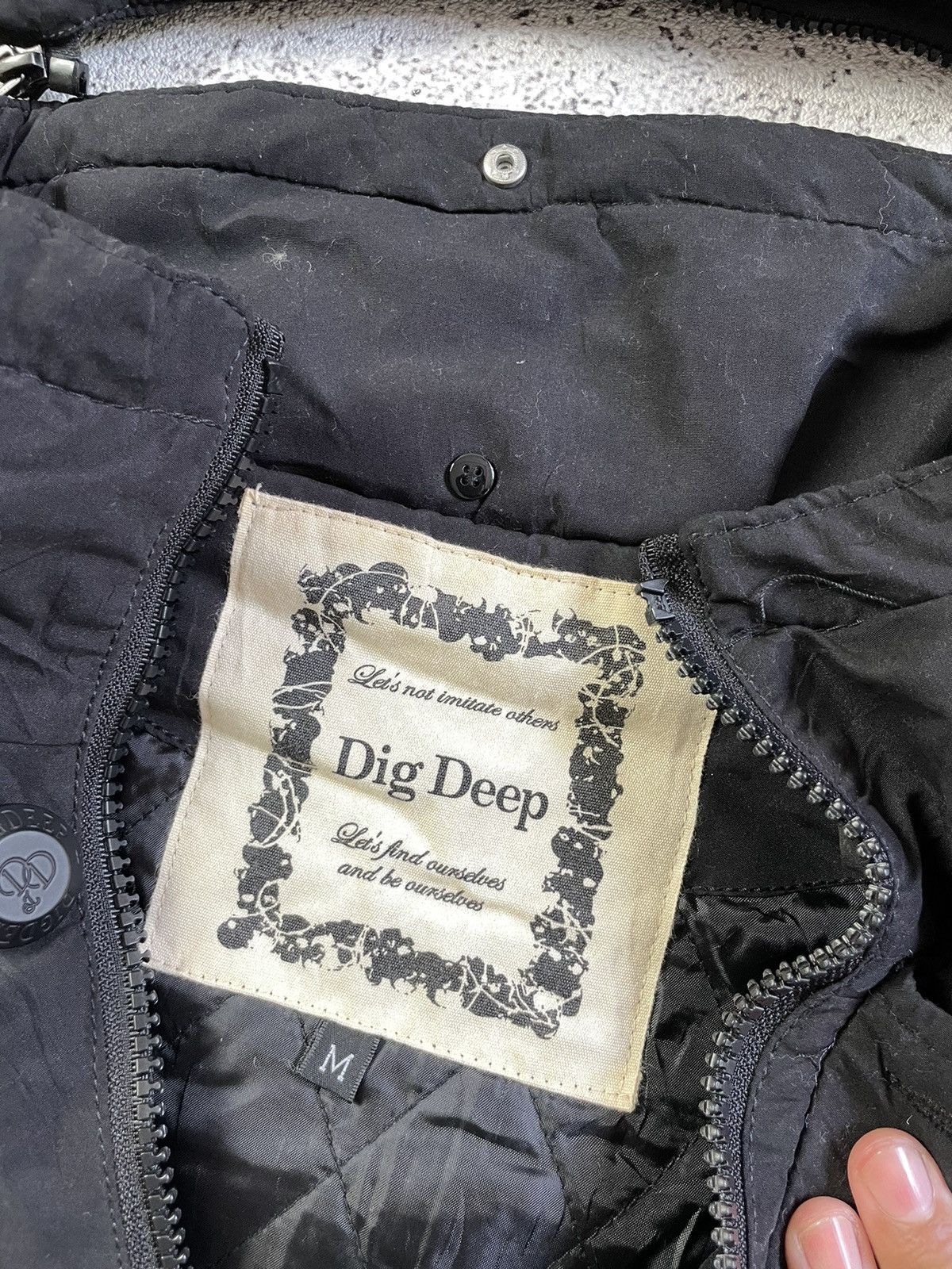 Japanese Brand 2000s Dig Deep - Apocalypse Fur Hoodie Jacket Size US S / EU 44-46 / 1 - 6 Thumbnail