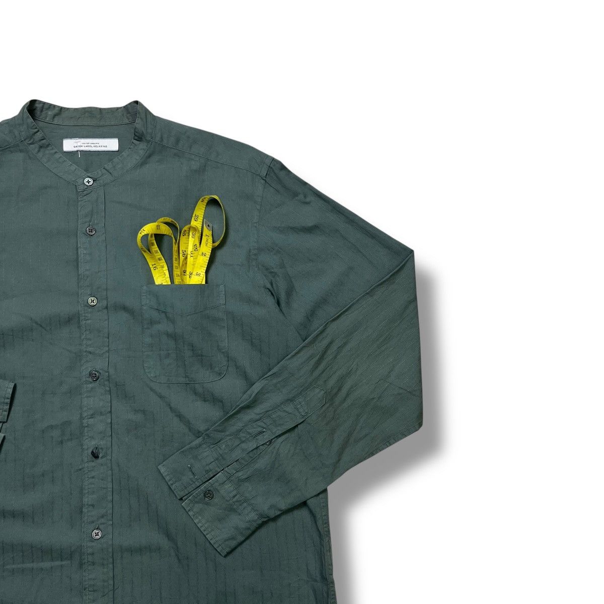 Tornado Mart green label relaxing shanghai collar inspired issey miyake Size US L / EU 52-54 / 3 - 3 Thumbnail