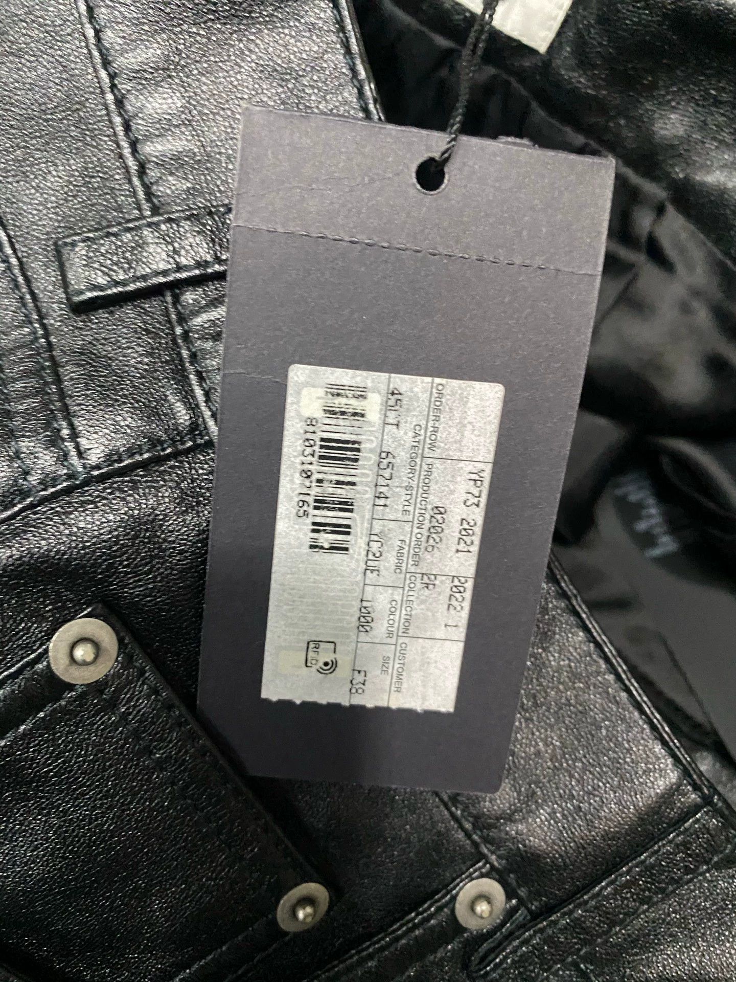 Saint Laurent Paris YSL SLP (Saint Laurent) Lambskin Shorts Size 26" / US 2 / IT 38 - 6 Thumbnail