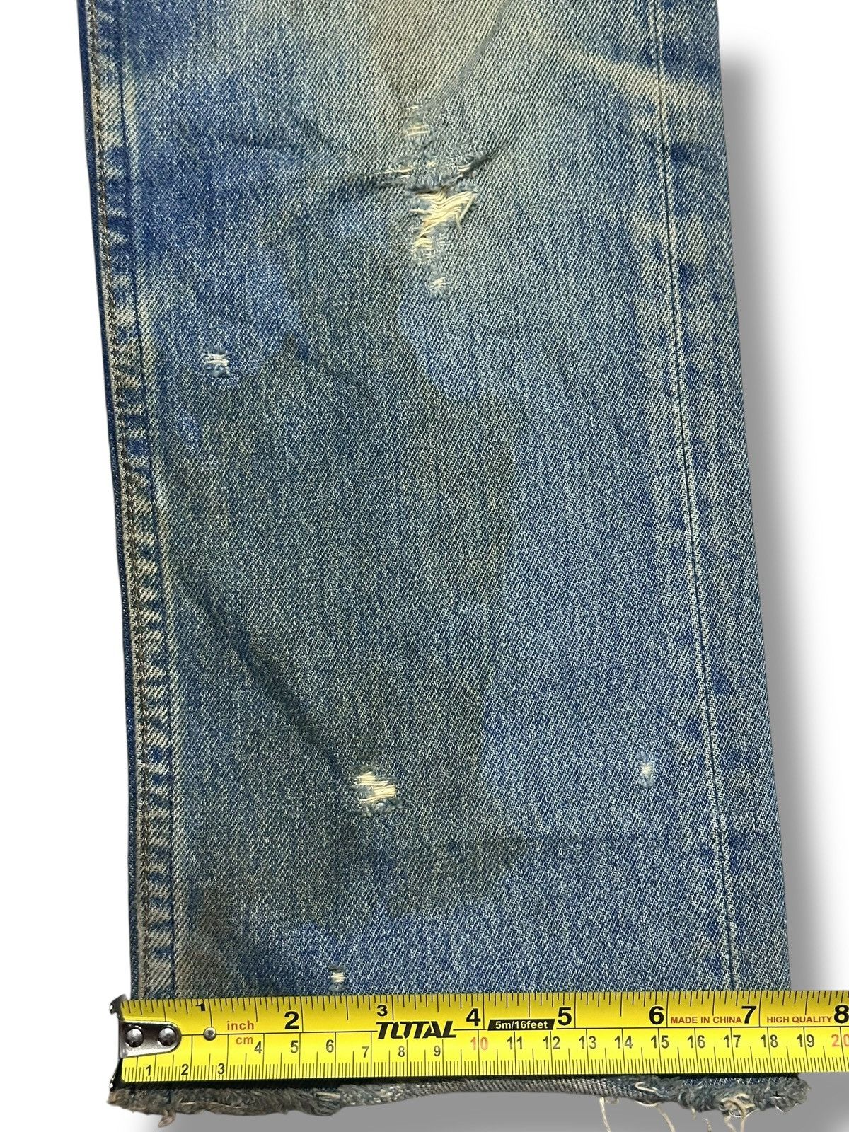 Levi's Levis 501 Vintage Distressed Straight Loose Mudwash Size US 28 / EU 44 - 15 Thumbnail