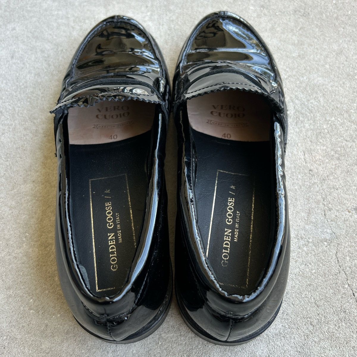 Golden Goose Golden goose black loafers Size US 7 / EU 40 - 3 Thumbnail