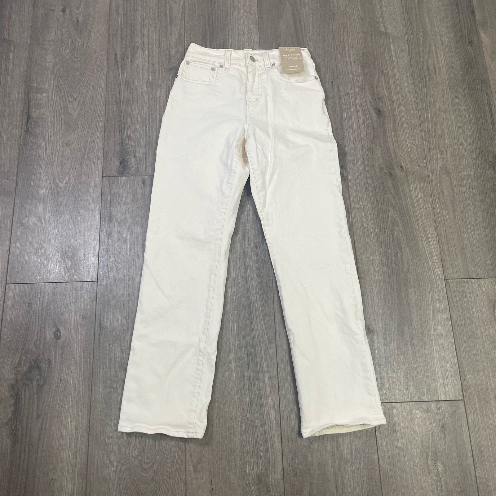 Madewell Madewell 90s Straight Vintage Denim Jeans US Women's 24P Size 24" / US 00 / IT 34 - 1 Thumbnail