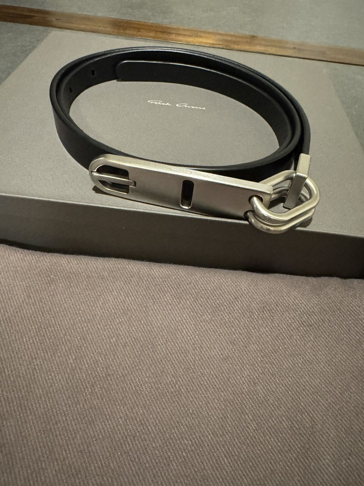 小物 Rick owens Tongue Belt 25ss Hollywood Rick owens Tongue Belt 25ss Hollywood