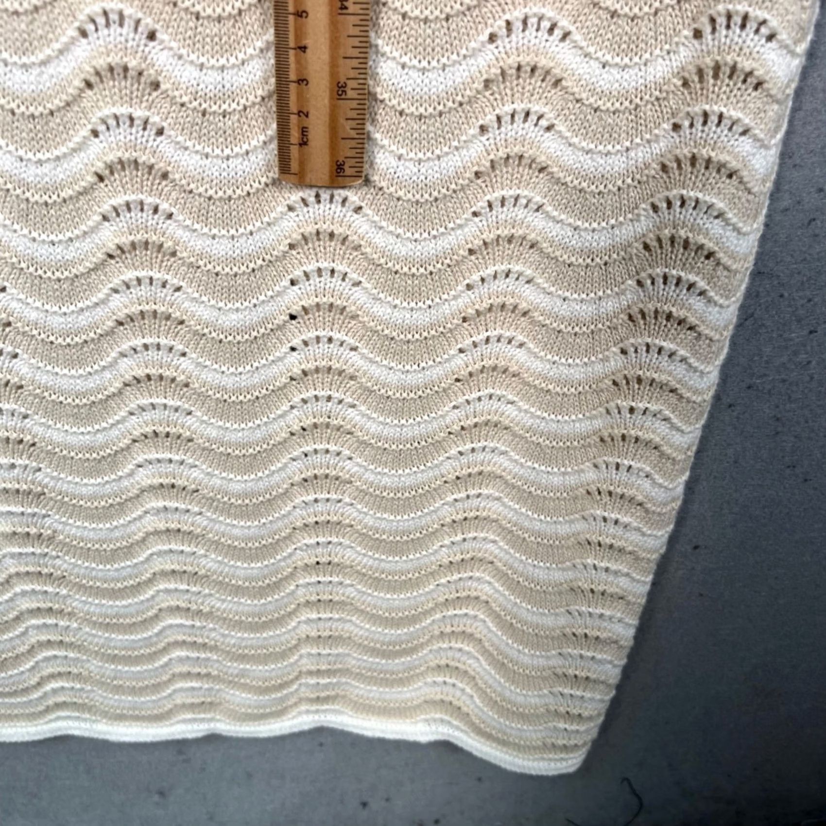Old Navy Old Navy Ivory Crochet Midi Dress Sleeveless 100% Cotton Womens Small Crew Neck Casual Slip Dress Tank Dress Size S / US 4 / IT 40 - 7 Thumbnail