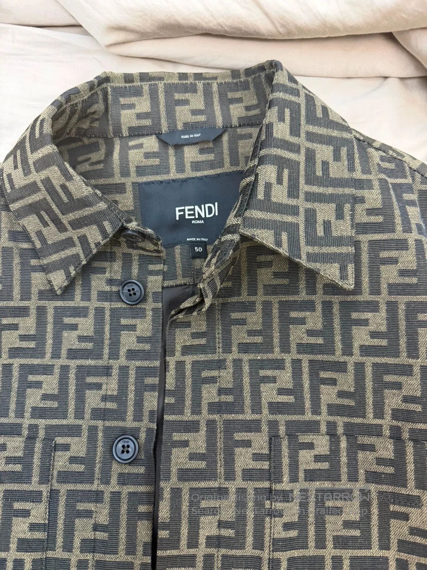 Fendi Fendi Men's Monogram FF Jacket. Size US L / EU 52-54 / 3 - 2 Thumbnail