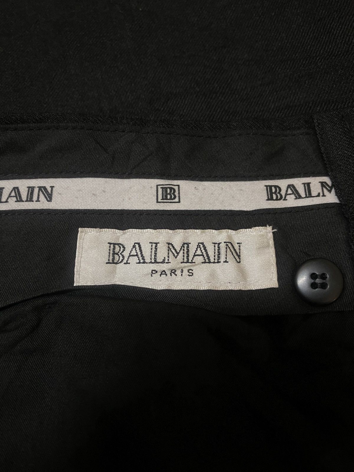 Balmain Balmain Paris All Black Casual Pants Size US 34 / EU 50 - 10 Thumbnail
